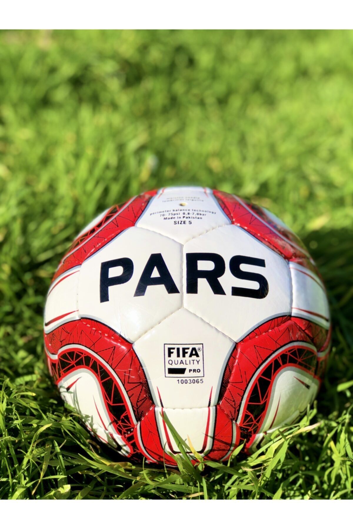Pars Fifa Onaylı Profesyonel Maç Topu 5 No Kırmızı