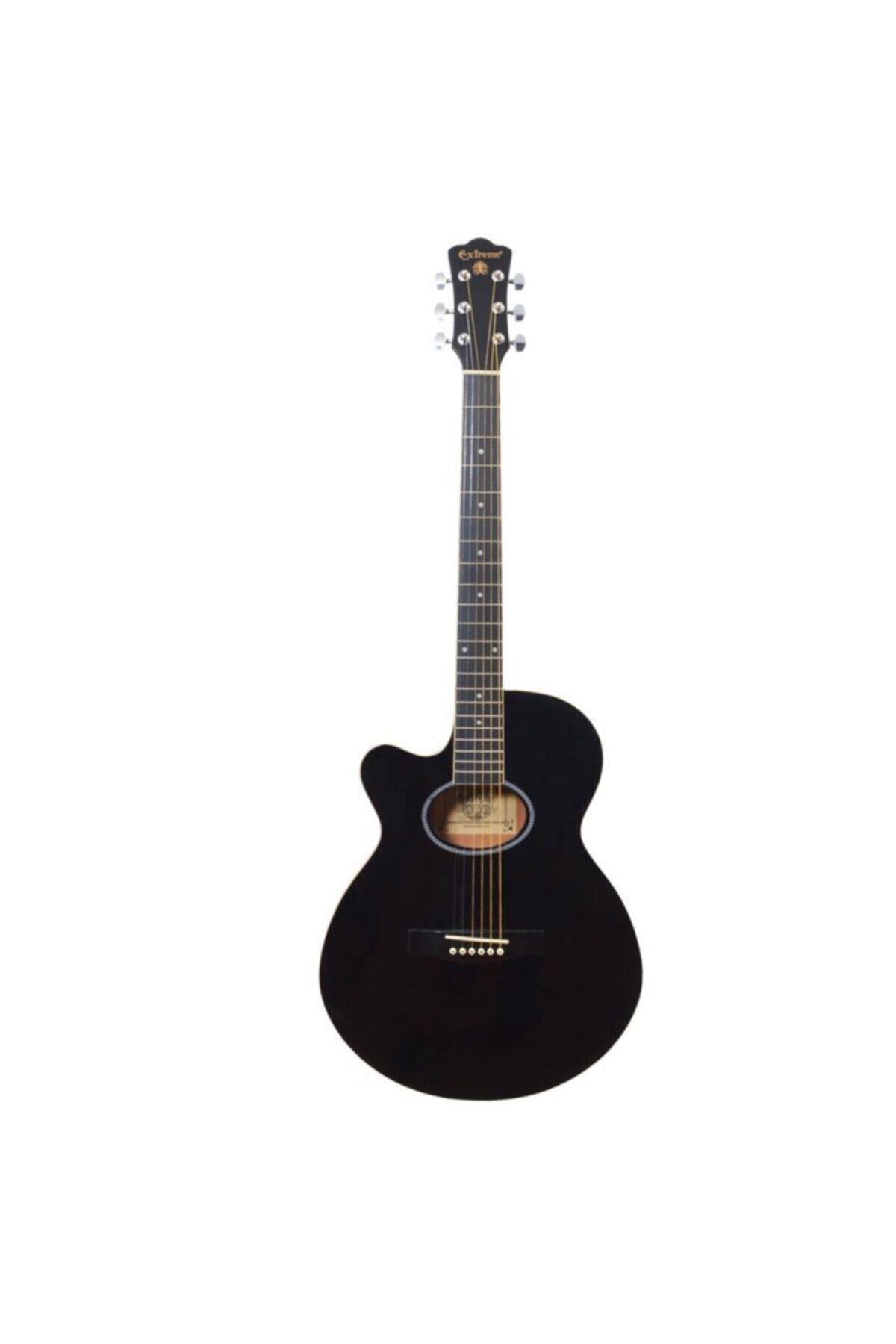 HİLALSHOP Gitar Akustik Extreme Solak Sahne Gitarı (xaclh45eq4bk)