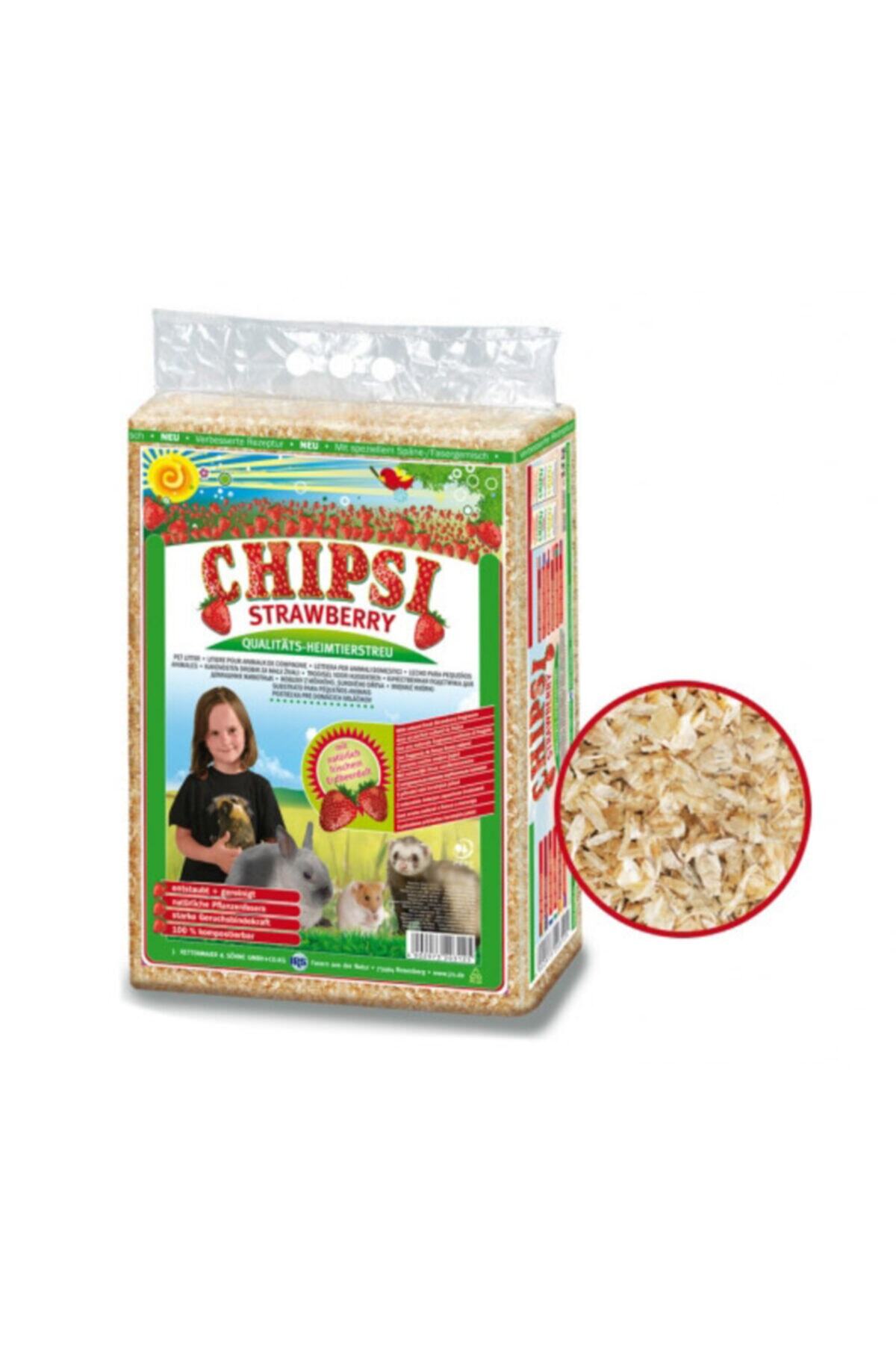 HİLALSHOP Chipsi Çilekli Talaş 60 Lt