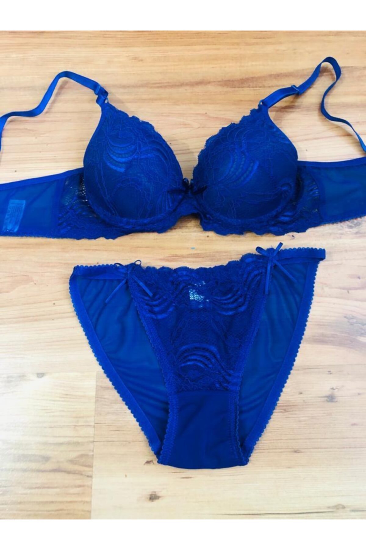 FLANNEL TEKSTİL Saks Sütyen Takım