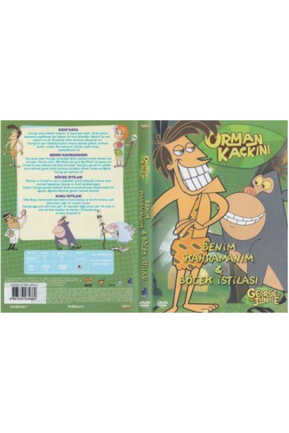 Tiglon Dvd  Orman Kaçkını Benim Kahramanım Böcek Istilası