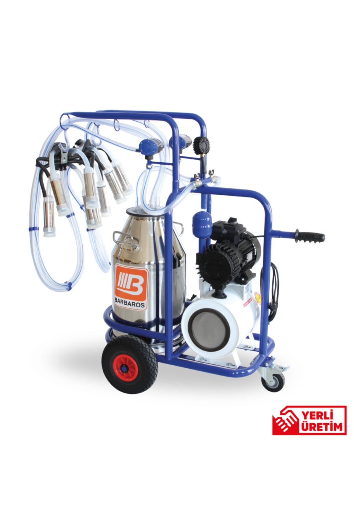 BARTECH Gold Çift Sağım Kuru Pompa Süt Sağma Makinesi 40 Litre