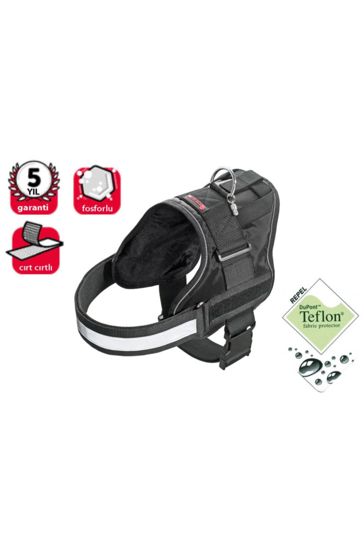 HİLALSHOP Karlıe Teflon Ref.isimli.göğ.tas.l 70-83cm Siyah