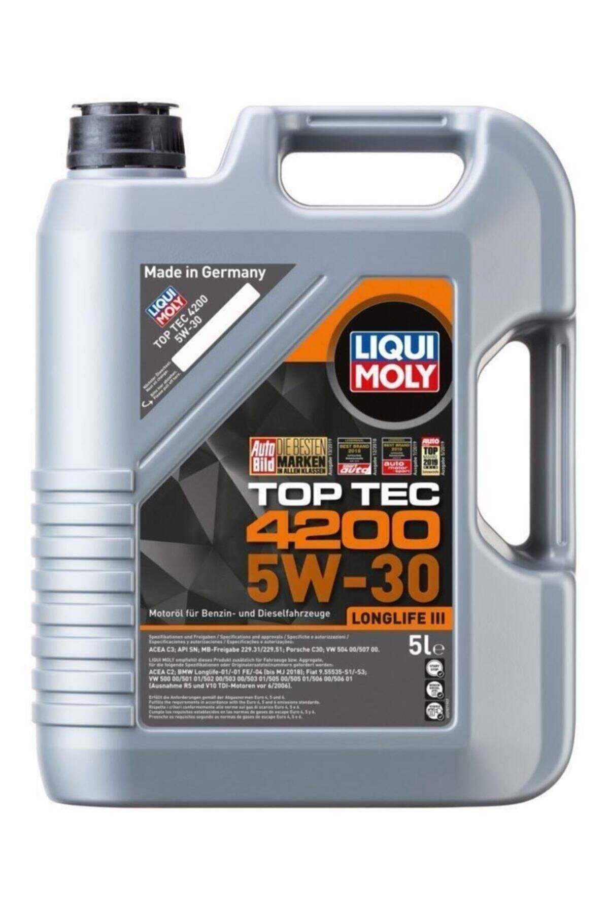Liqui Moly Lıquı Moly Top Tec 4200 5w-30 Motor Yağı 5 Litre