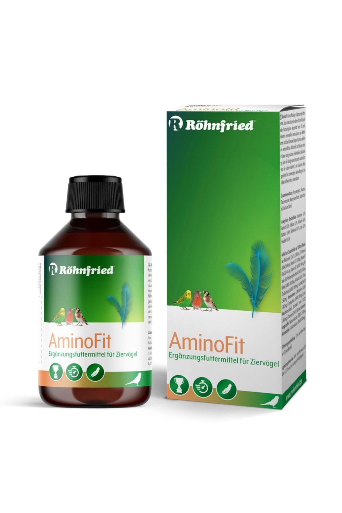 Akyol Röhnfried Tüy Ve Yavru Döneminde Kuşlara Destek Özel Vitamin Aminofit 100ml