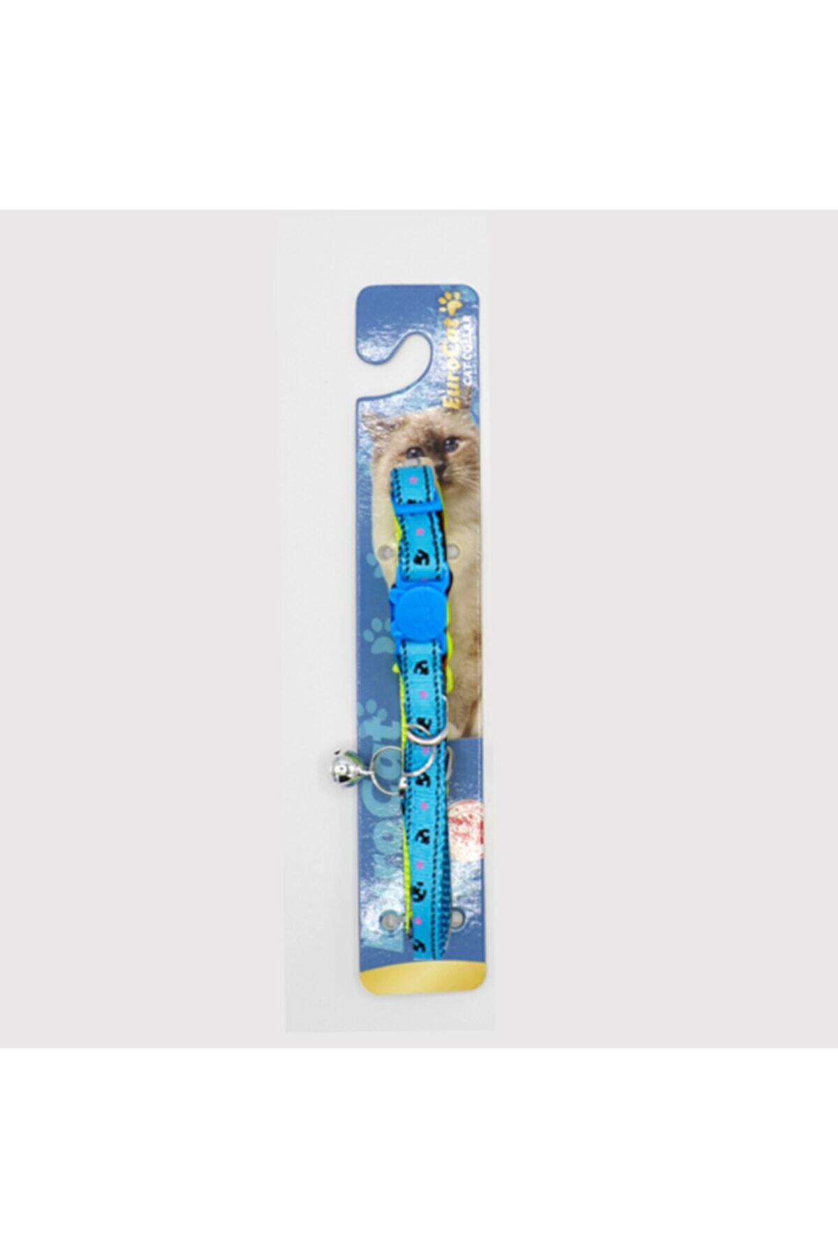 HİLALSHOP Eurocat Kedi Boy. Tas.mavi Çapa Des.10mm28cm Tek