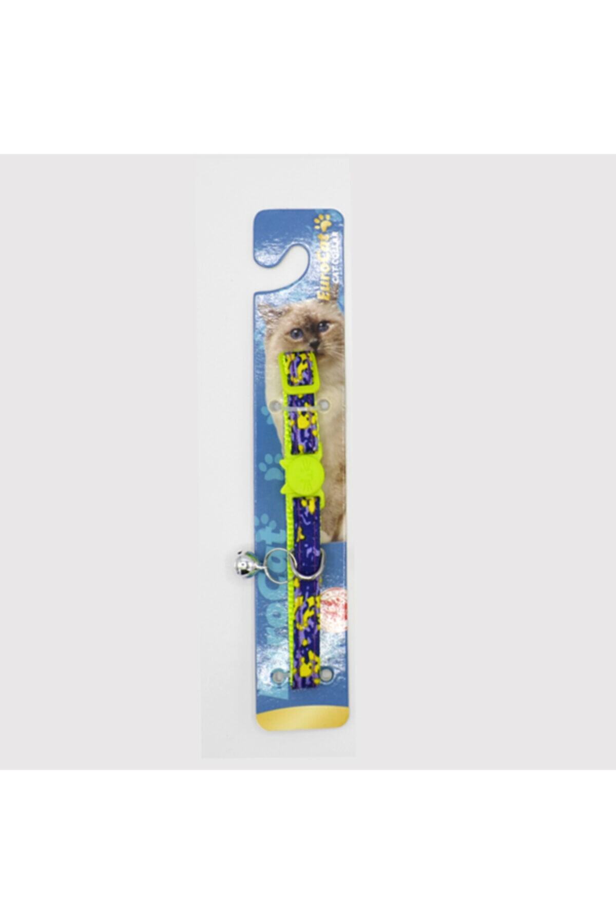 HİLALSHOP Eurocat Kedi Boy.tas.mor Renkli 10mm28cm Tek