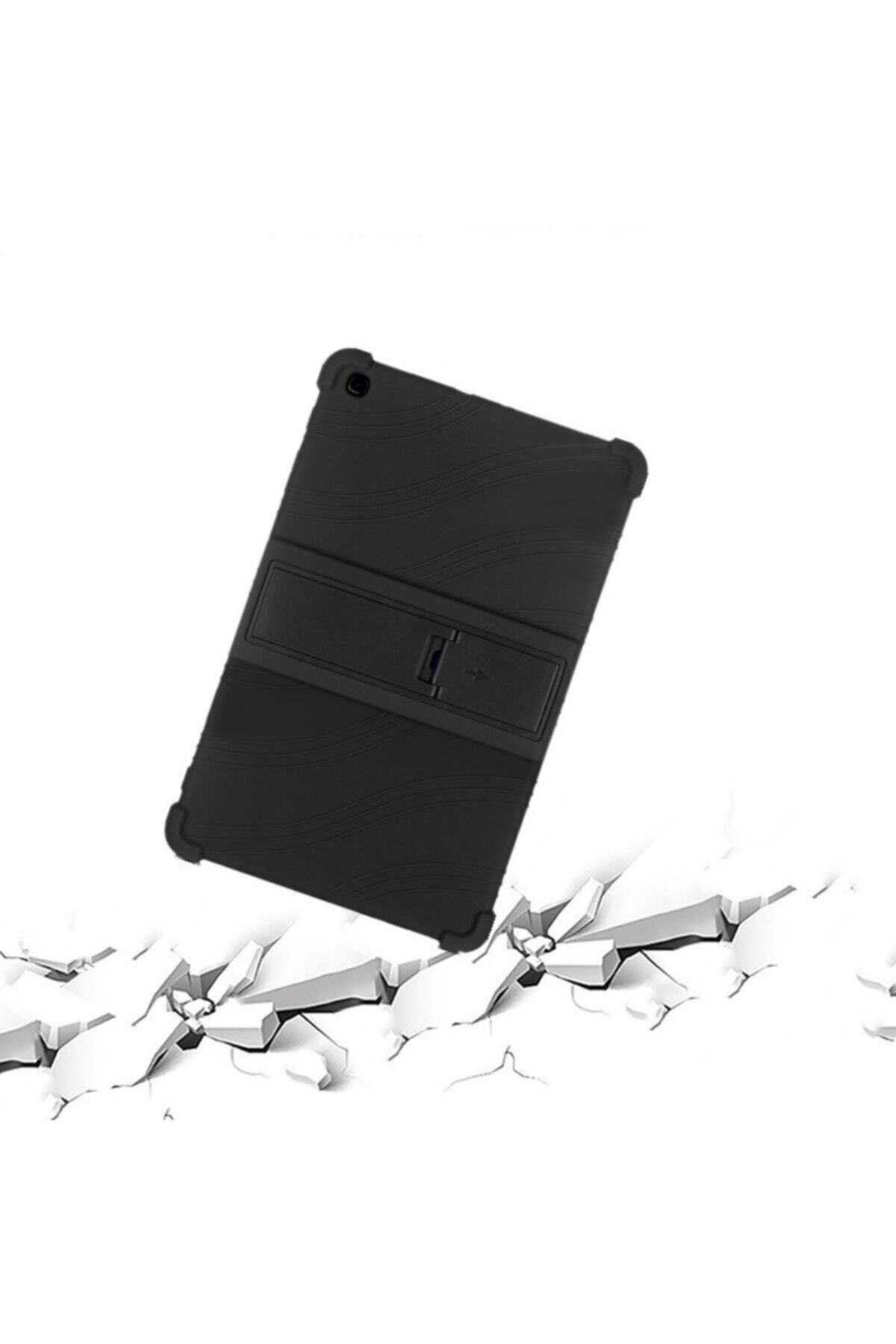 Haweel Samsung Galaxy Tab A7 Lite 8.7''inç Uyumlu T220 Kılıf Standlı Silikon Kılıf