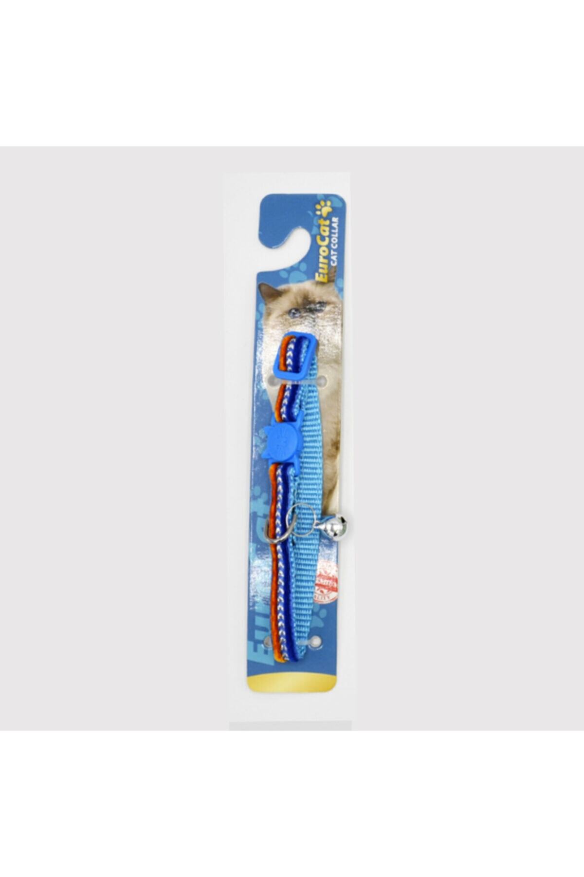 HİLALSHOP Eurocat Kedi Boy.tas.yaldız Mavi 10mm28cm Tek