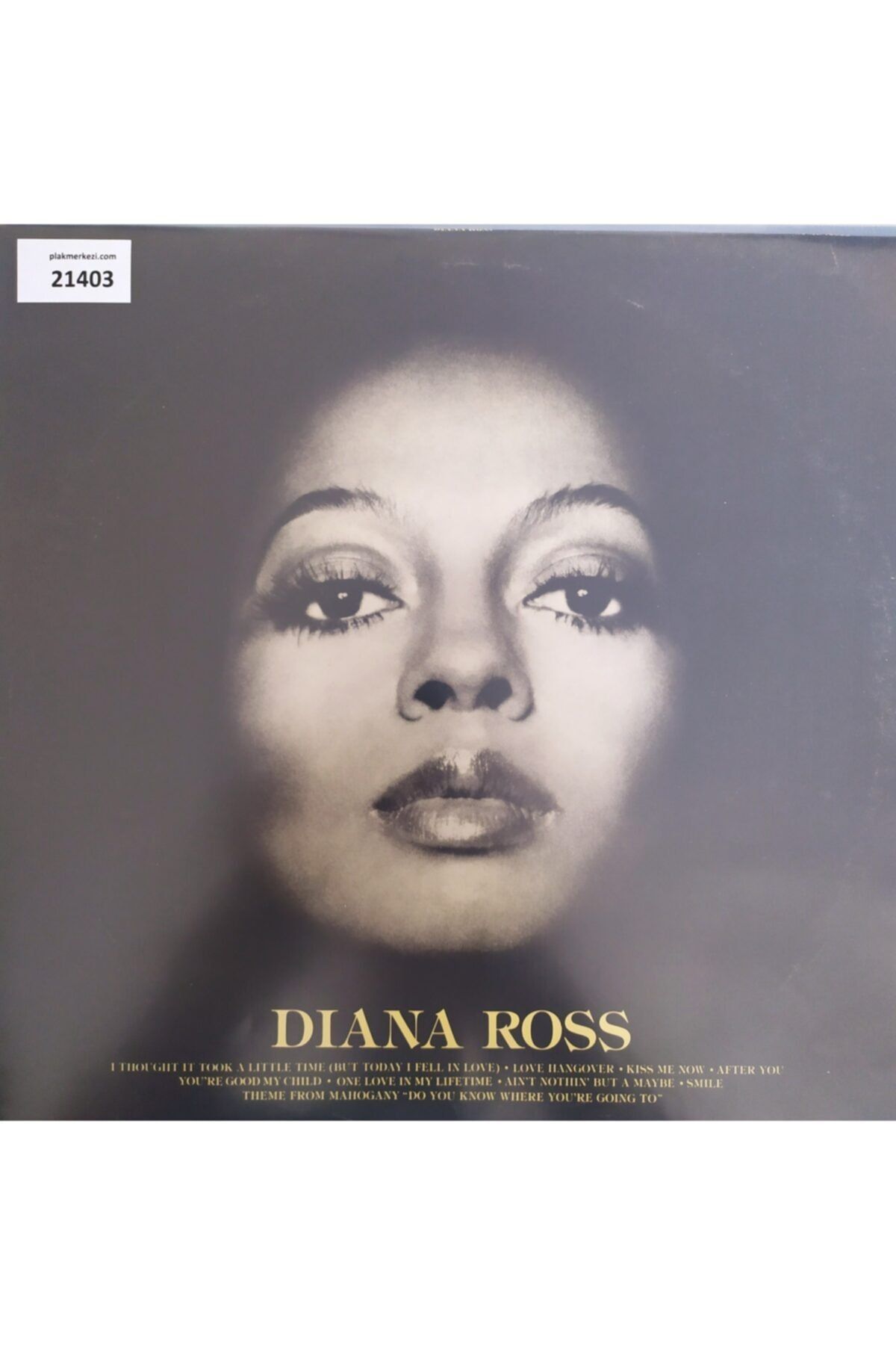 Plak Merkezi Dıana Ross  1976 İngiltere Baskı Dönem Baskı Yabancı Longplay