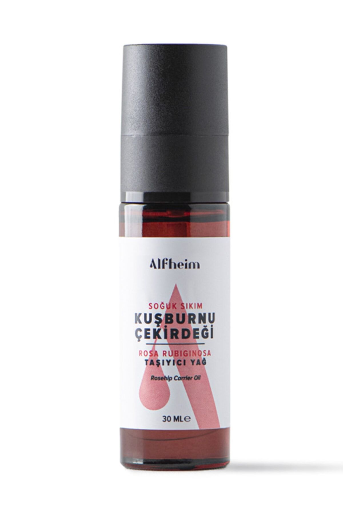 Alfheim Kuşburnu Çekirdeği Taşıyıcı Sabit Yağı/ Kuşburnu Çekirdeği Yağı/ Aromaterapi/ 30 ml