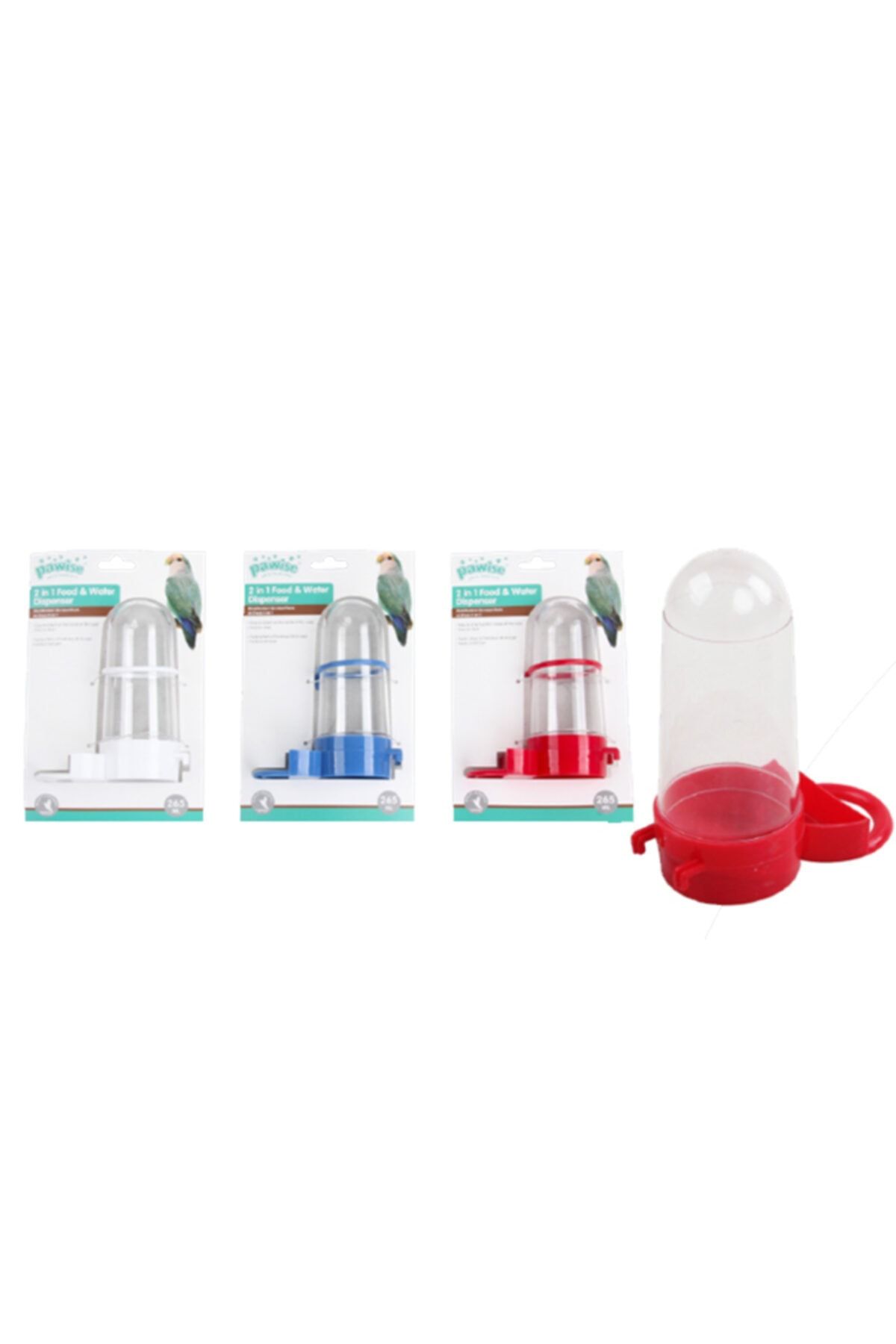 HİLALSHOP Pawise Kuş Suluğu 265 Ml 15 Cm