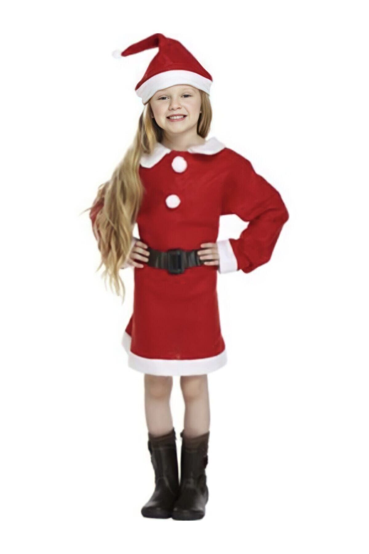 AYS BABY Kız Çocuk Noel Elbise Kostüm