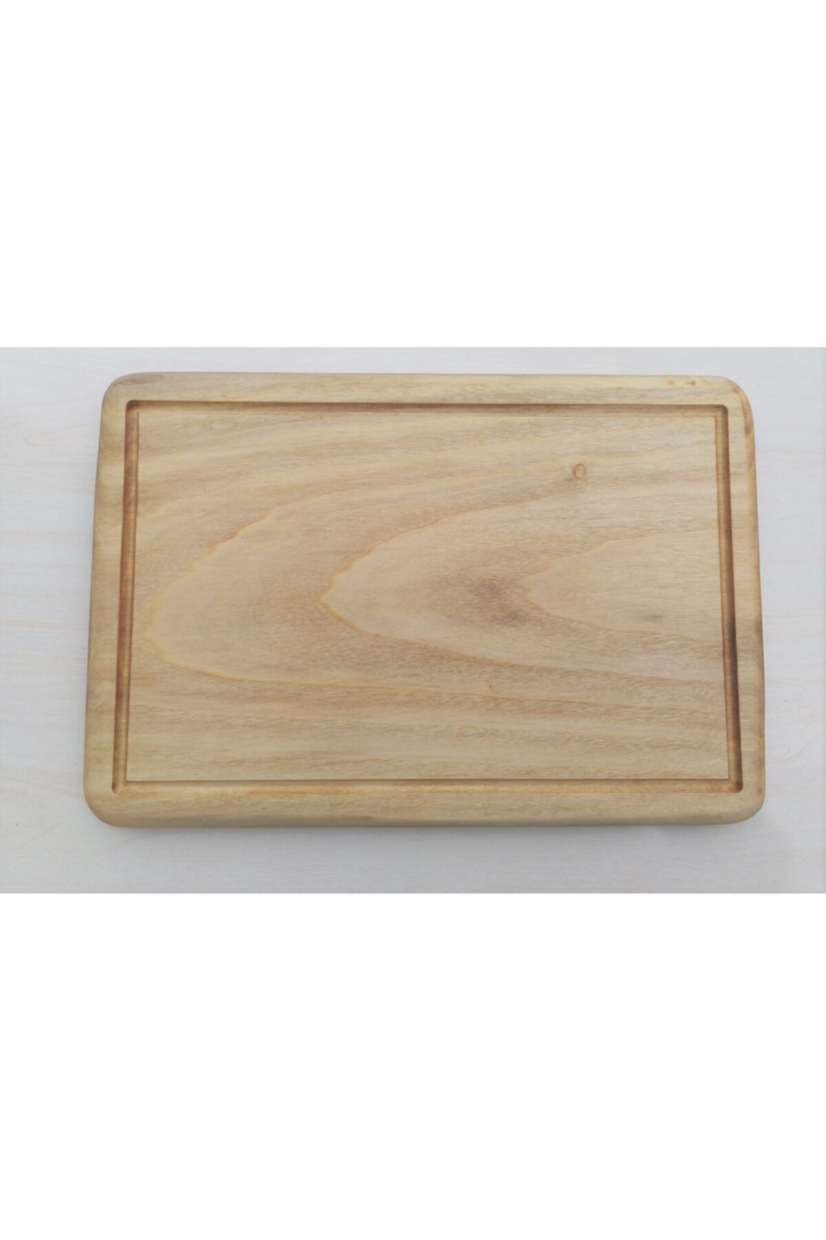 Timber Ahşap Ceviz Masif Doğal Ahşap Sunum Steak Ve Kesme Tahtası 20x29x2