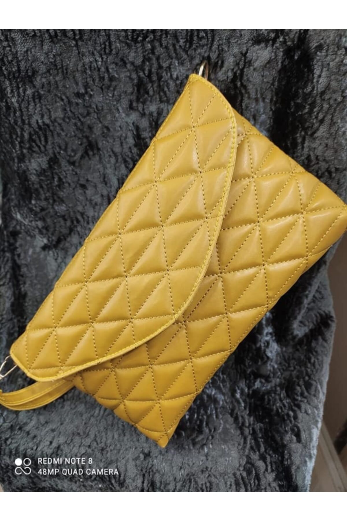 Merro çanta ve tekstil Kadın Hardal Portföy Ve Clutch Çanta