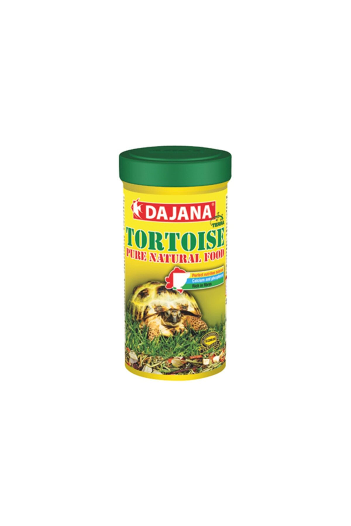 HİLALSHOP Dajana Tortoise Herbivore Mix 250 Ml 60 Gr