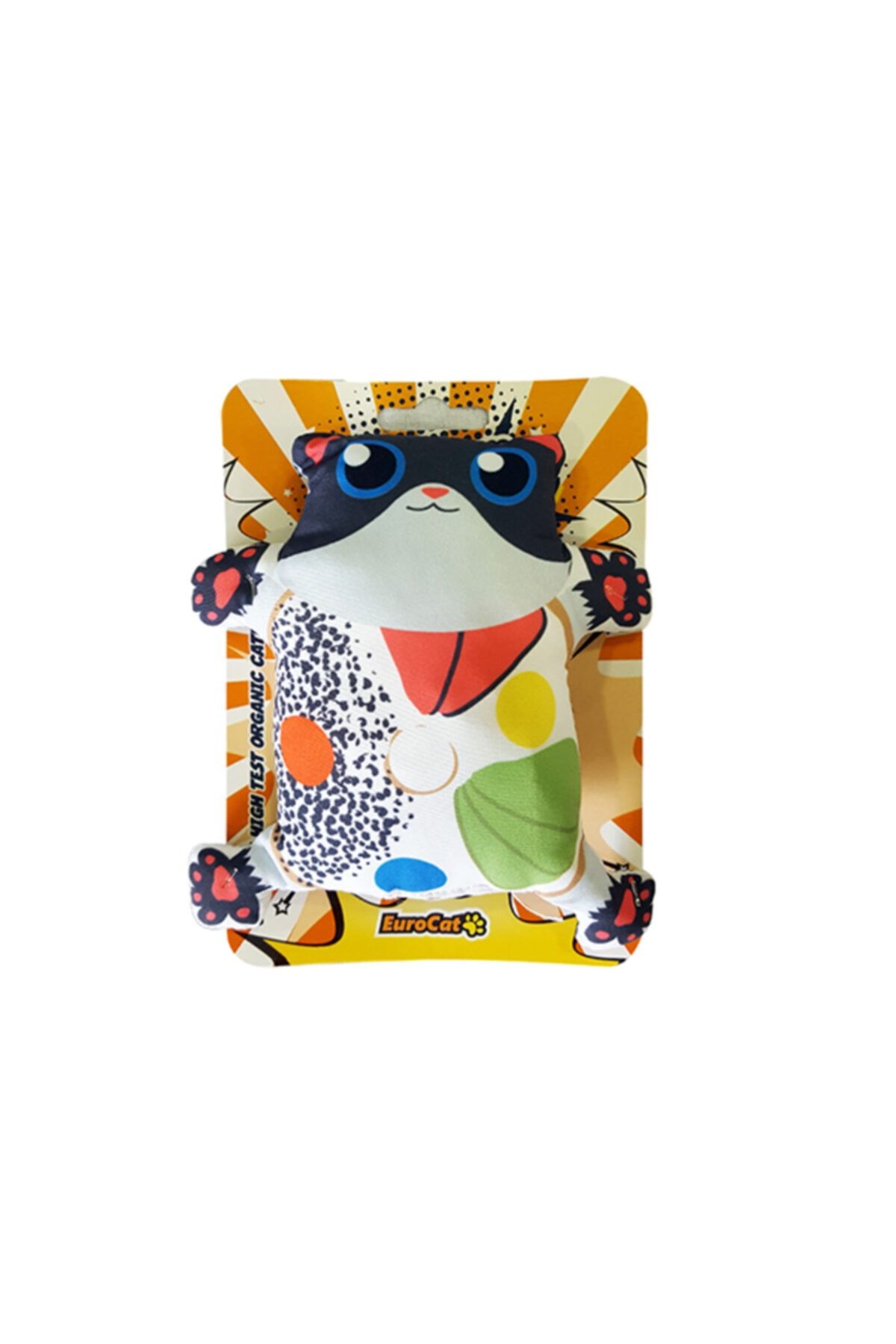 HİLALSHOP Eurocat Kedi Oyuncağı Yastık Kedi 13cm