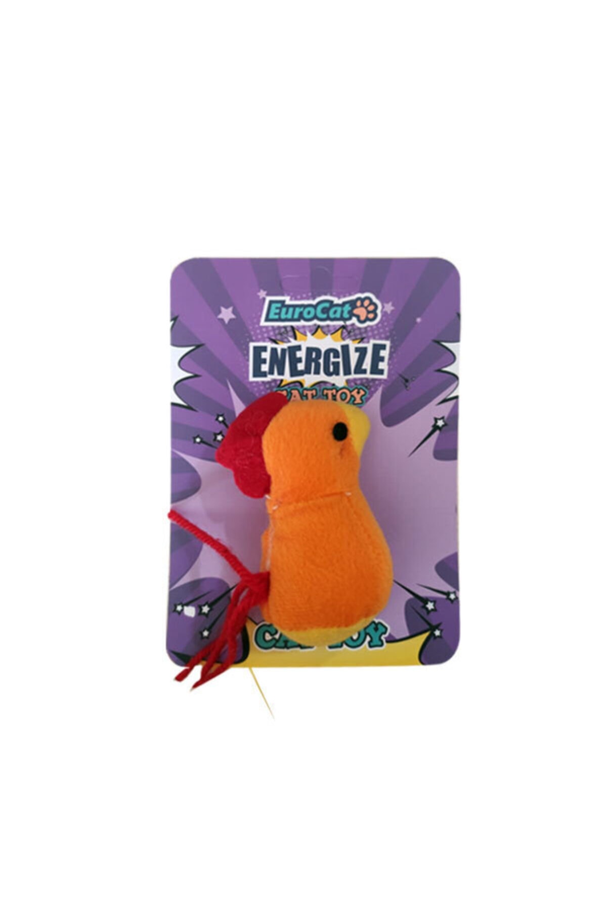 HİLALSHOP Eurocat Kedi Oyuncağı Yumuşak Tavuk
