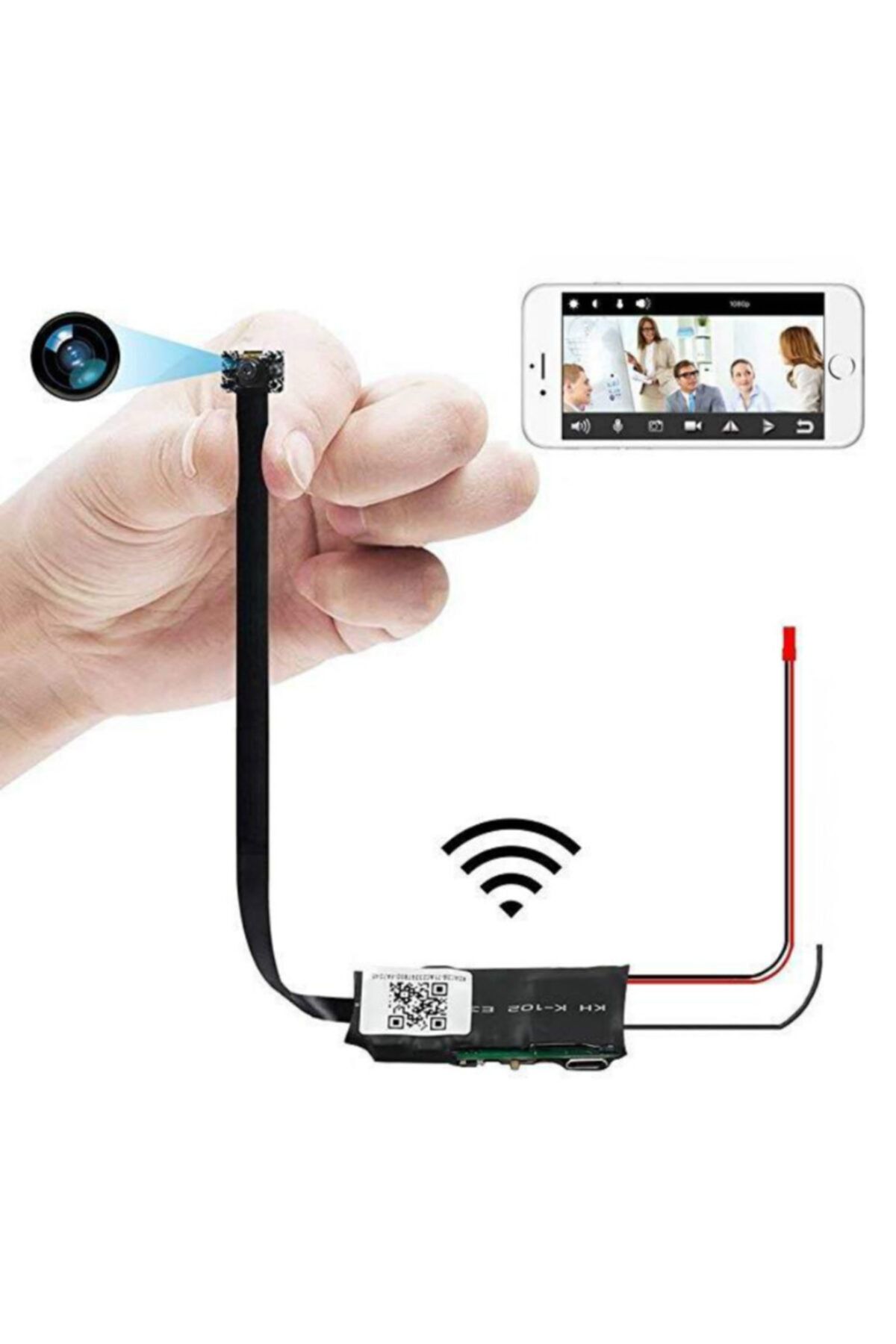 Mini Wifi Ip Kamera Bebek Icin Guvenlik Sarj