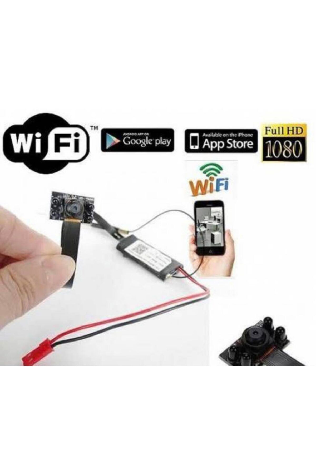 Mini Ultra Wifi Kamera Full Hd Gece Görüşü 2022