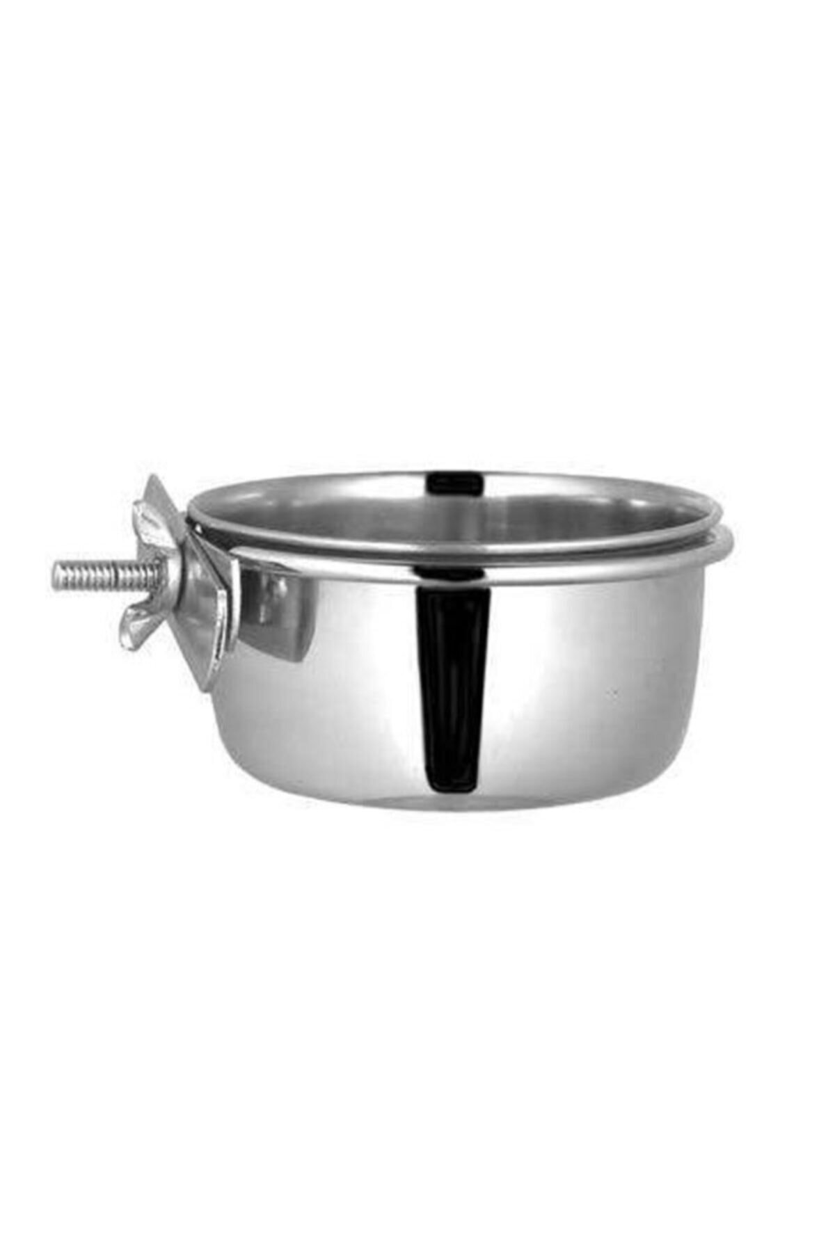 HİLALSHOP Ccccp Vidalı Askılı 20 Oz Metal Yem Kabı Ø 12.5