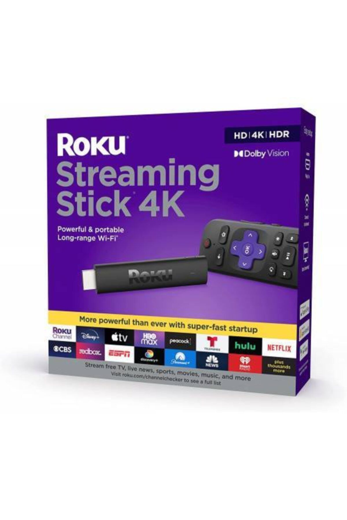 ROKU Streaming Stick 4k 2021 | Streaming Device 4k/hdr/dolby Vision