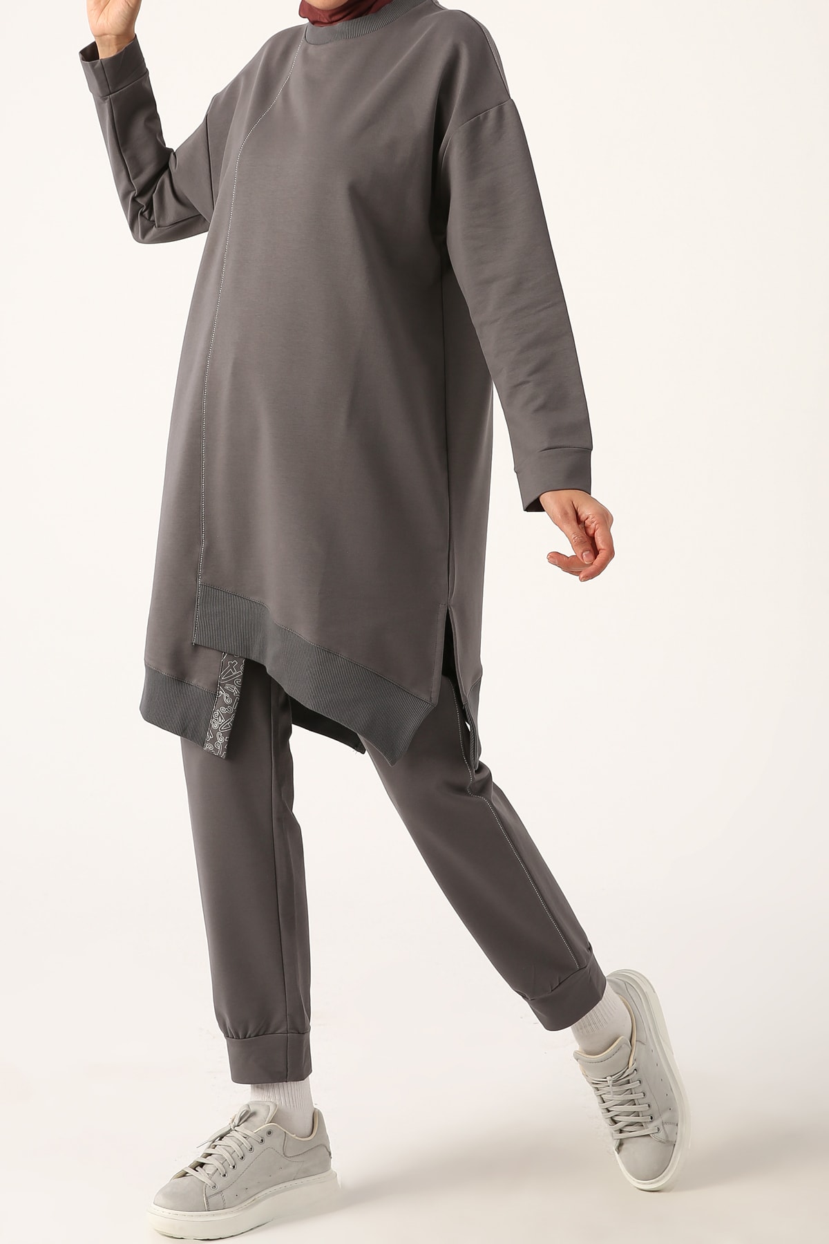 ALLDAY Duman Simli Şeritli Eşofman Takımı