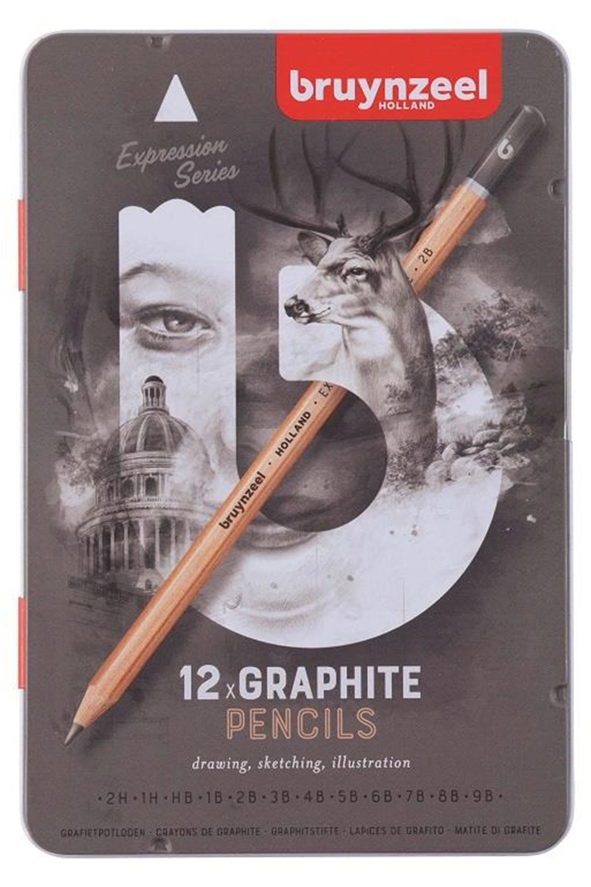 ASMEYAL Marka: Bruynzeel Expression Grafik Kalemi 12 Li Set 60311012 Kategori: Ebru Seti