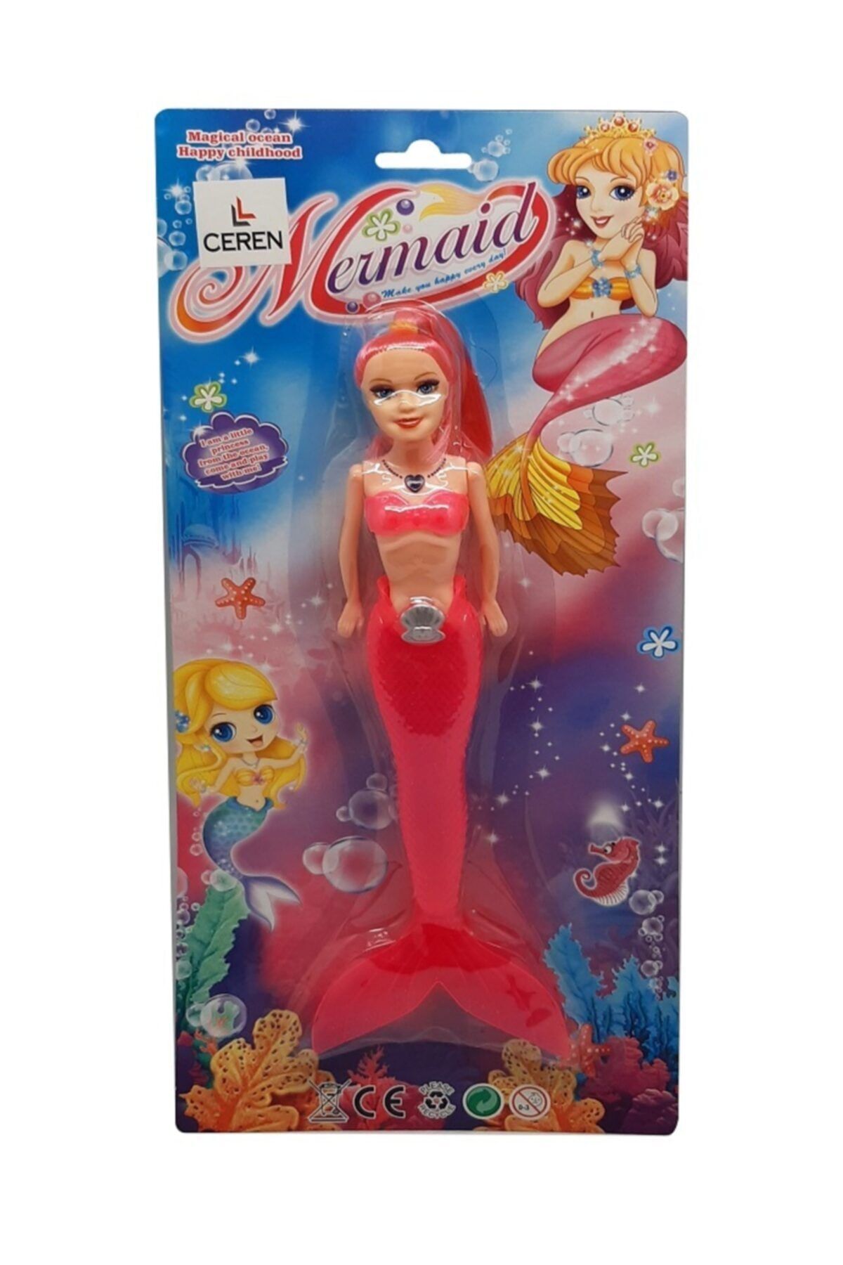 ctoy Kartelada Deniz Kızı Bebek 20 Cm