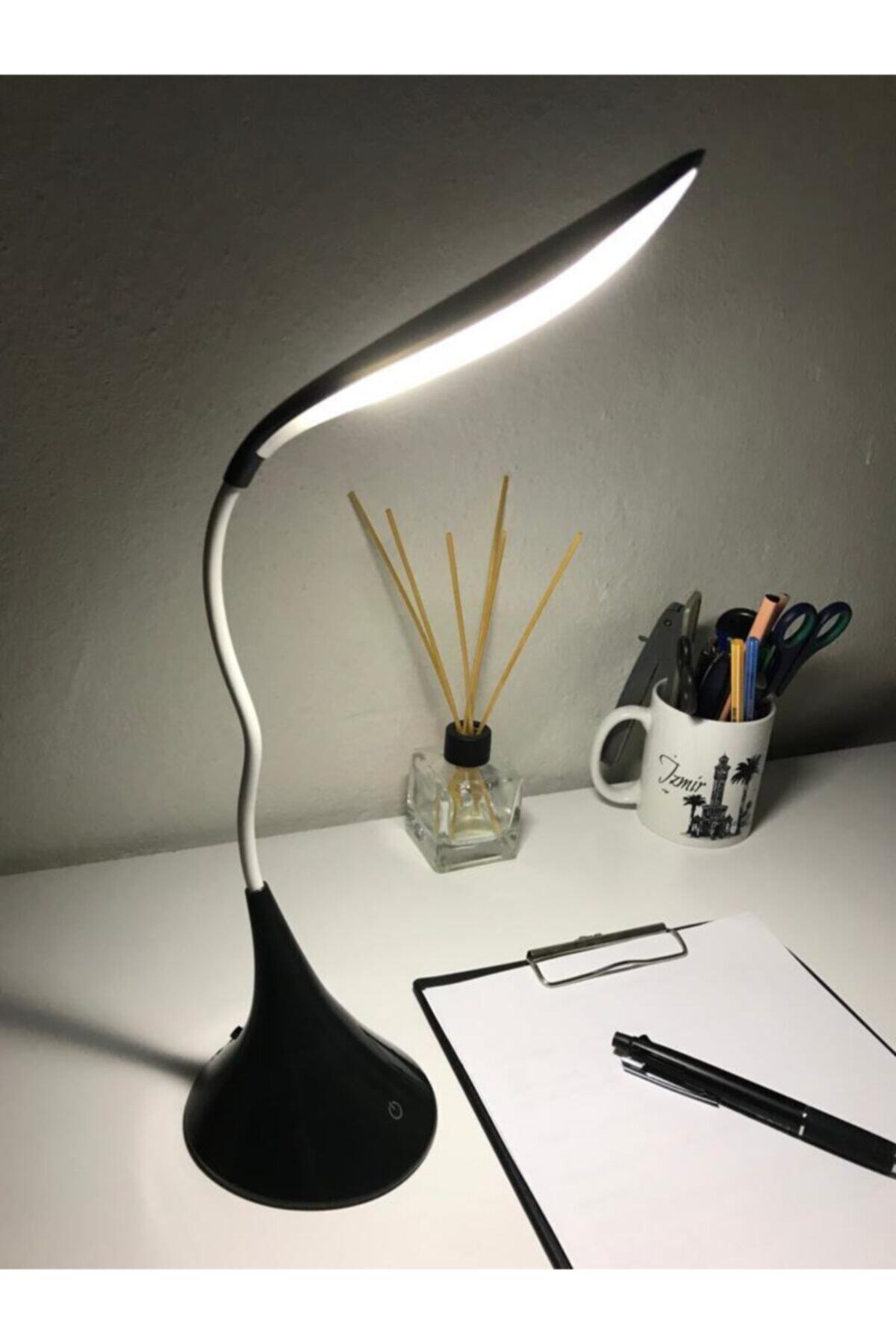Ecuy Akrobatik Dokunmatik Led Masa Lambası Pilli-usb Kablolu Ayarlanabilir Işık Seviyeli Masa Lambası