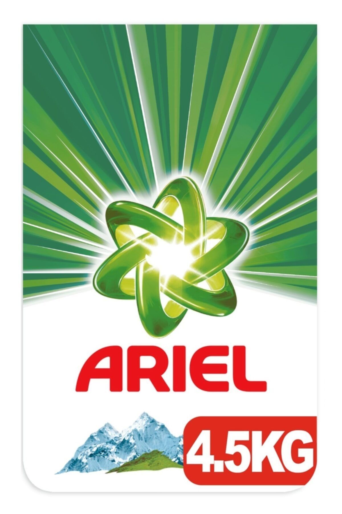CarrefourSA Ariel 4,5 Kg Toz Çamaşır Deterjanı Dağ Esintisi Beyazlar Için