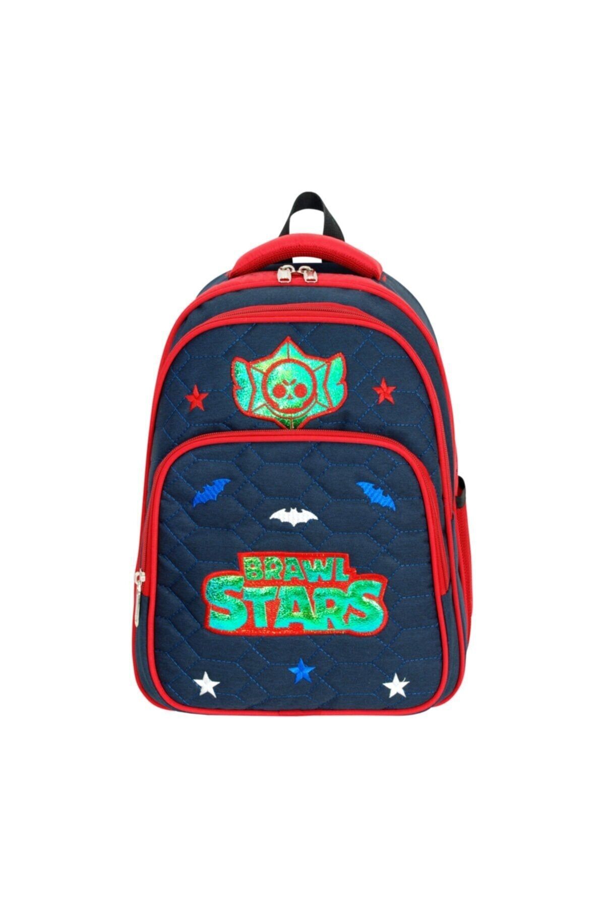 MASTER PACK Brawl Stars Ilkokul Beslenmeli Su Geçirmez Okul Çantası