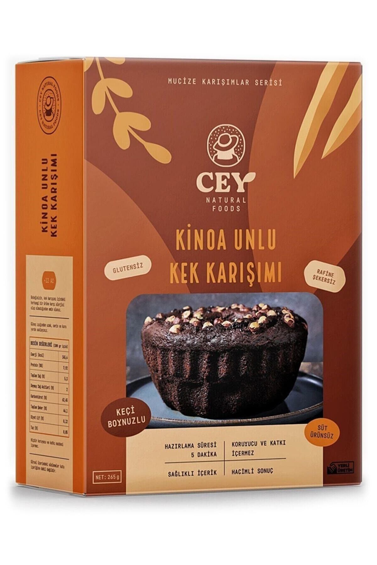 Cey Natural Foods Kinoa Unlu Kek Karışımı 265 gr