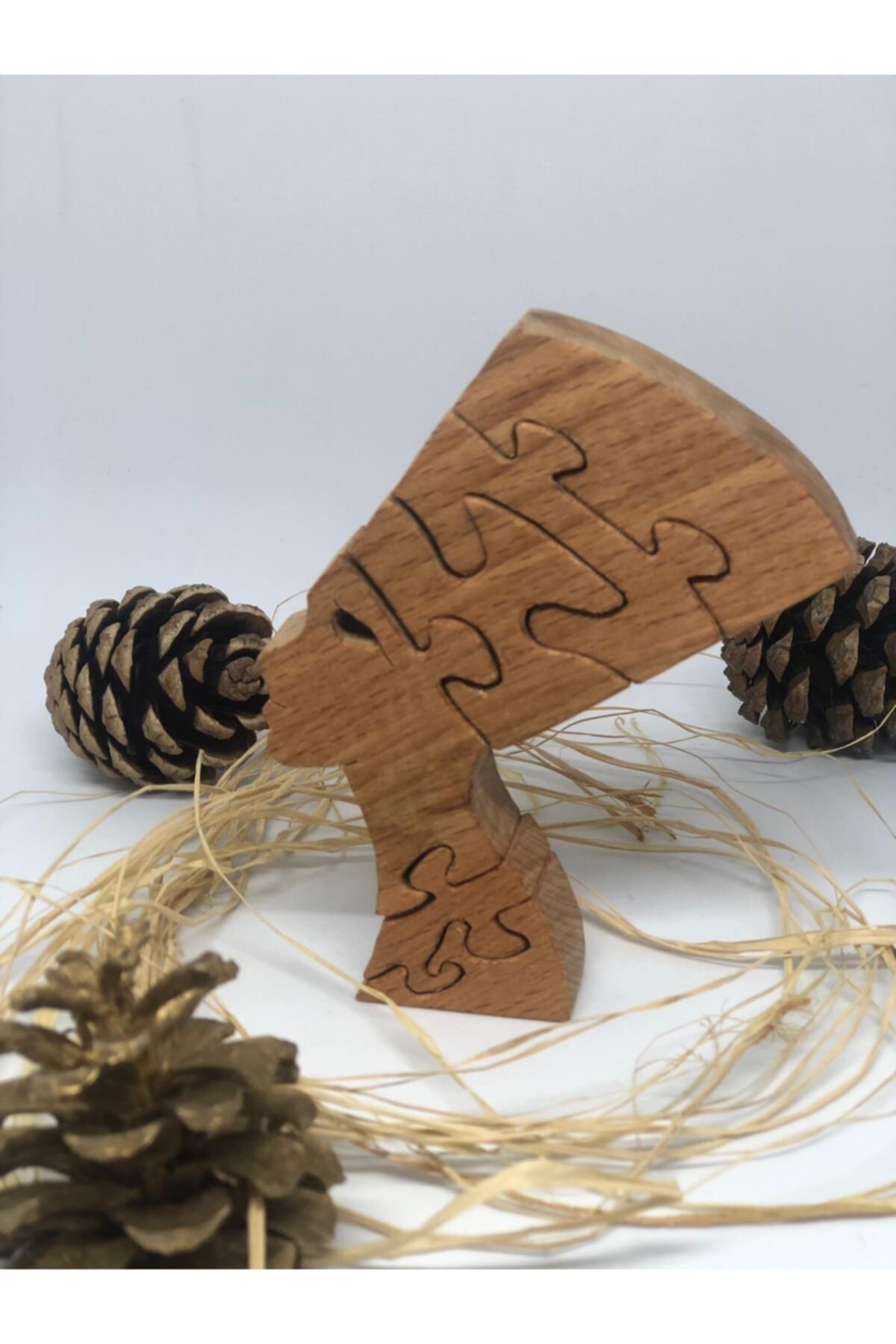 AŞIKTOYS Natural Eğitici Kleopatra Puzzle 15 Cm