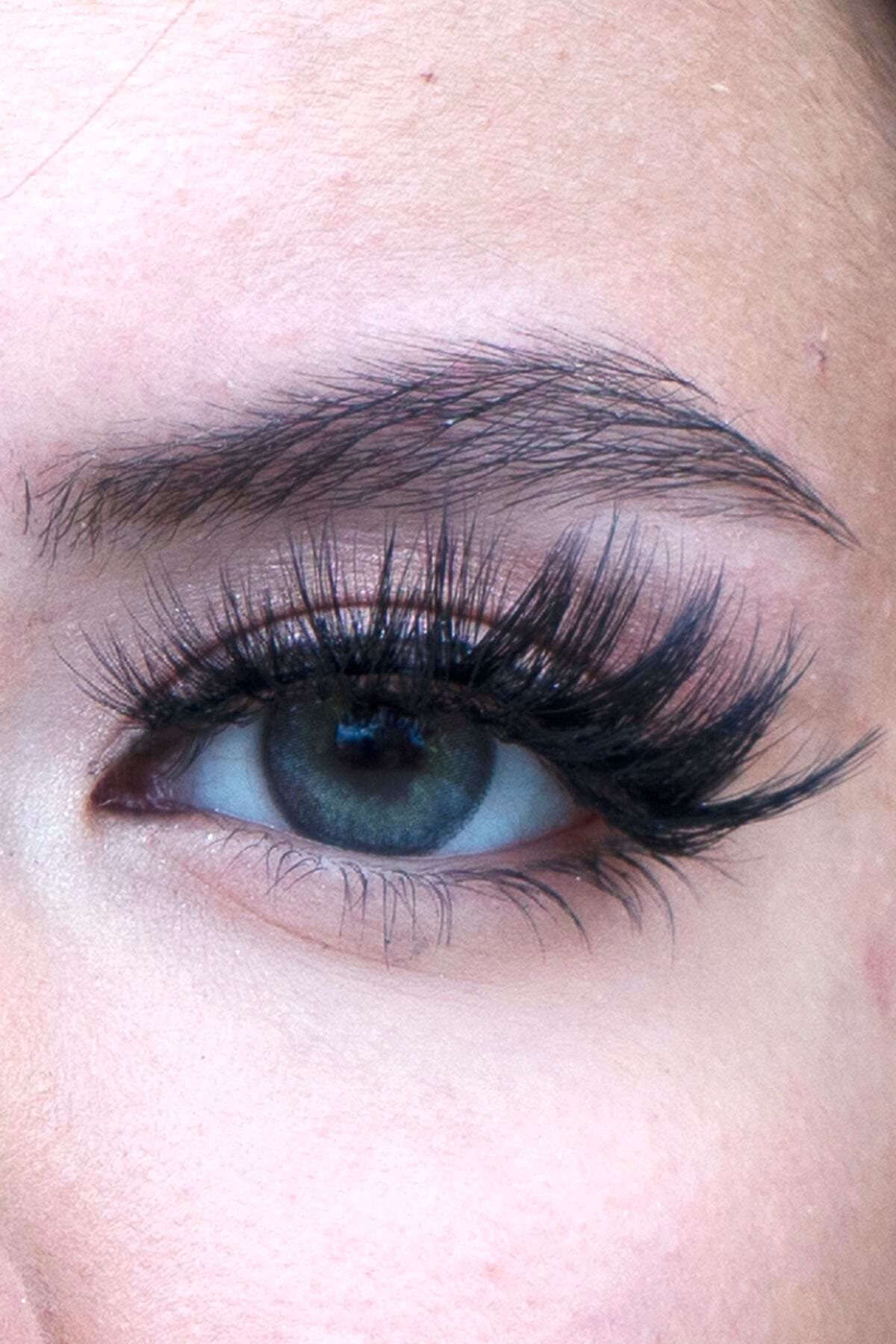 By Fly Beauty 7 Çift Kuyruklu Gecelik Ipek Takma Kirpik