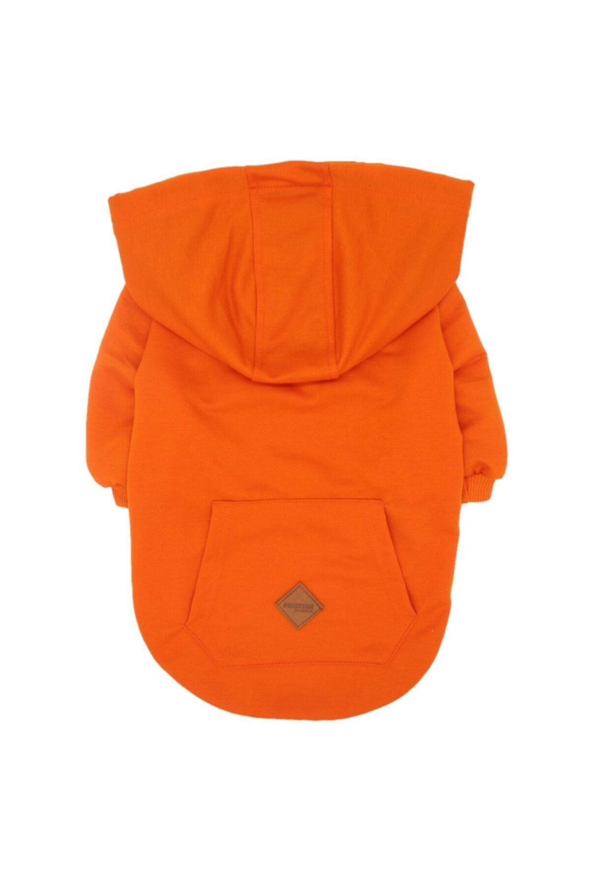 Pawstar Orta Ve Büyük Irk Köpekler Için Kapüşonlu Sweatshirt Orange