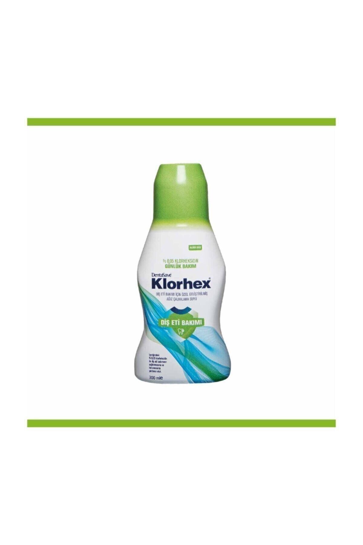 DENTASAVE Klorhex Günlük Bakım Ağız Çalkalama Suyu 300 Ml - Klorhexidin %0.05 Mg 8699580650303