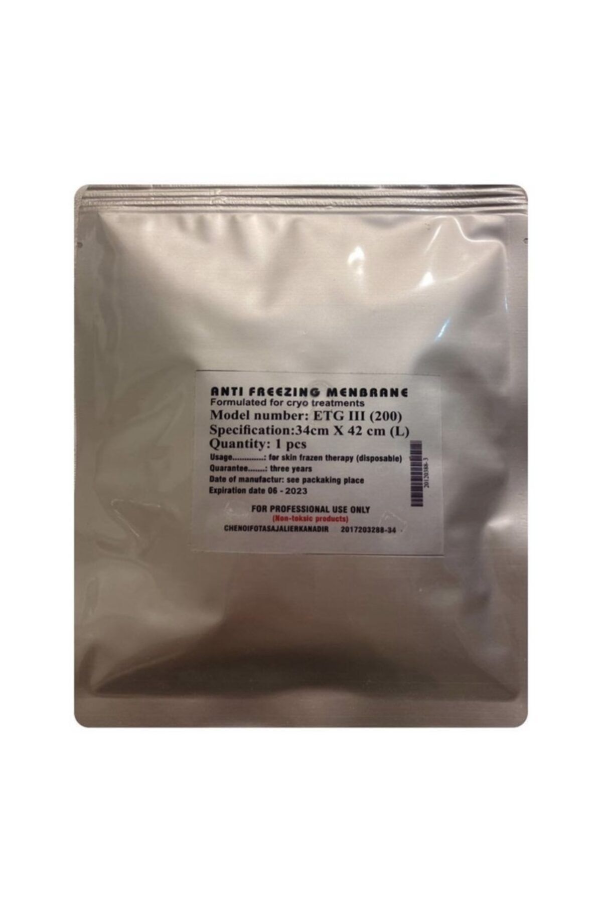 intayya Soğuk Lipoliz Membran 130gram Large Soğuk Lipoliz Mendili 10 Adet