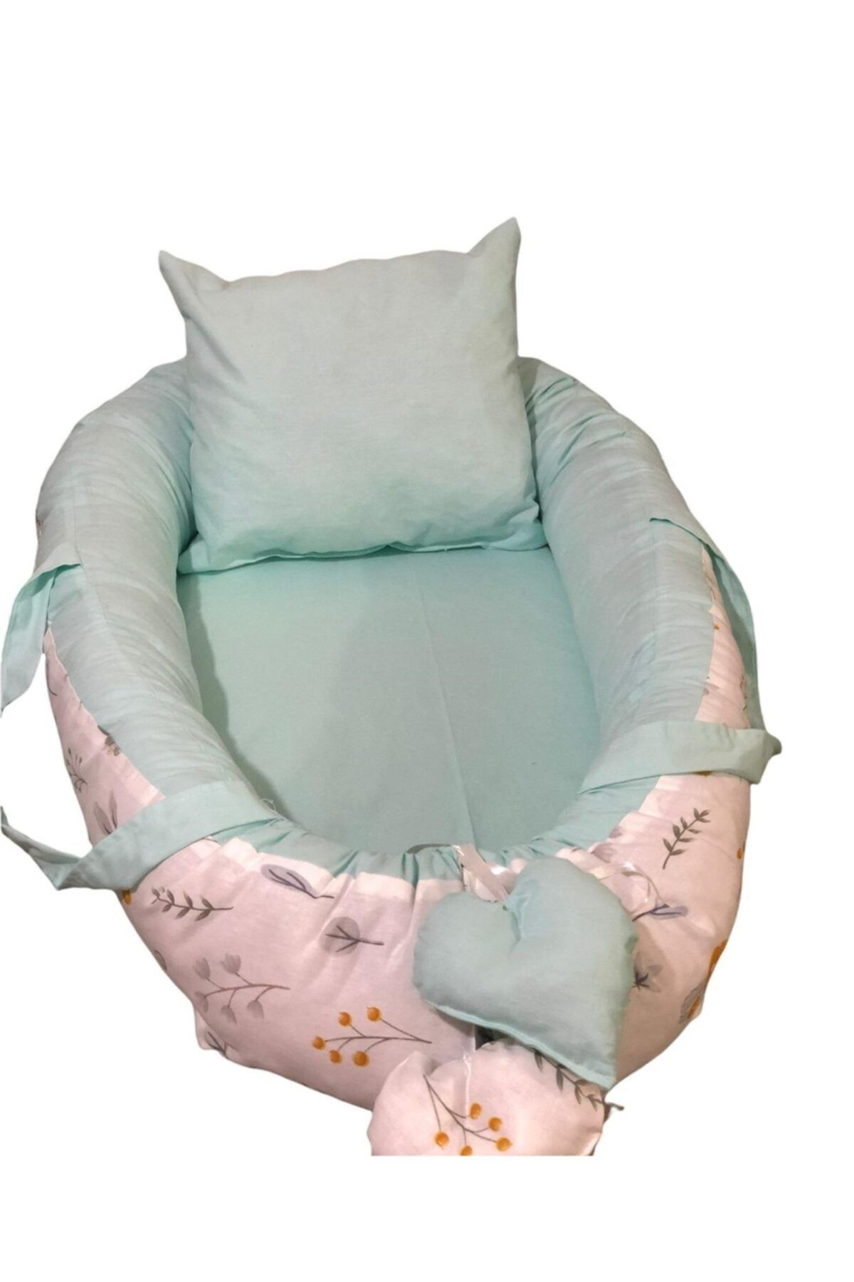 BABYNESTSOFFİCİAL Babynest- Bebek Yuvası Ve Yastık Organik Pamuklu