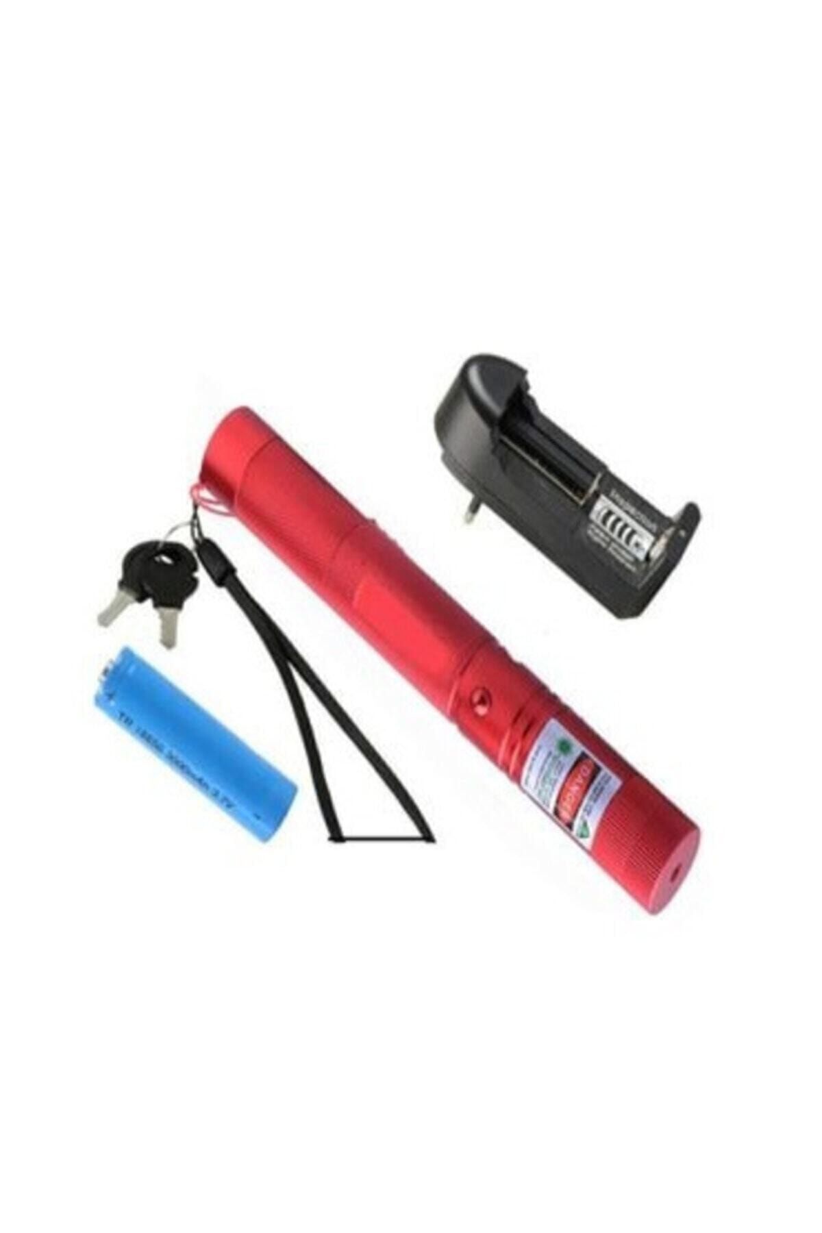 AGUILAS Green Laser Pointer Şarjlı Güçlü Yeşil Lazer Metal Kasa