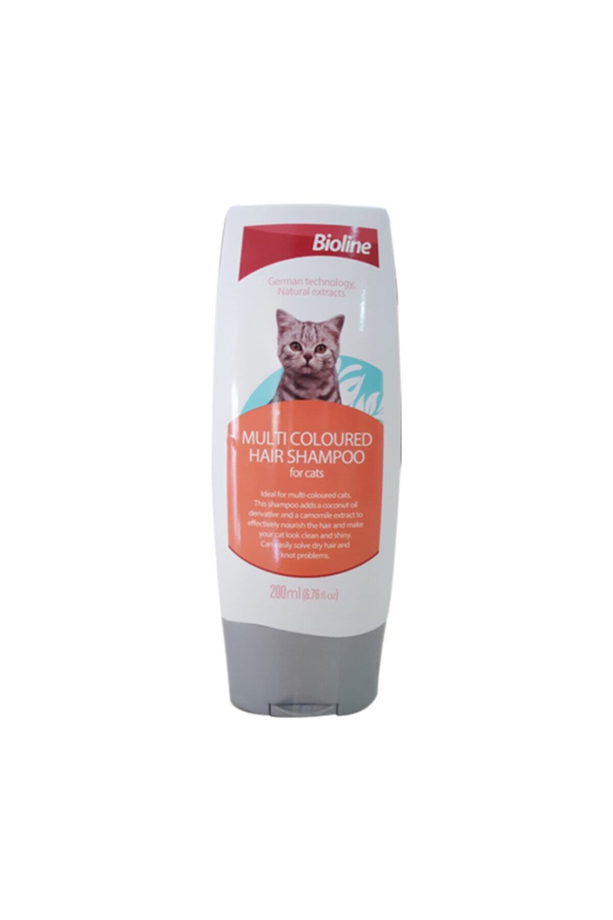 HİLALSHOP Bioline Kedi Şamp. Çok Renkli Kediler Için 200 Ml
