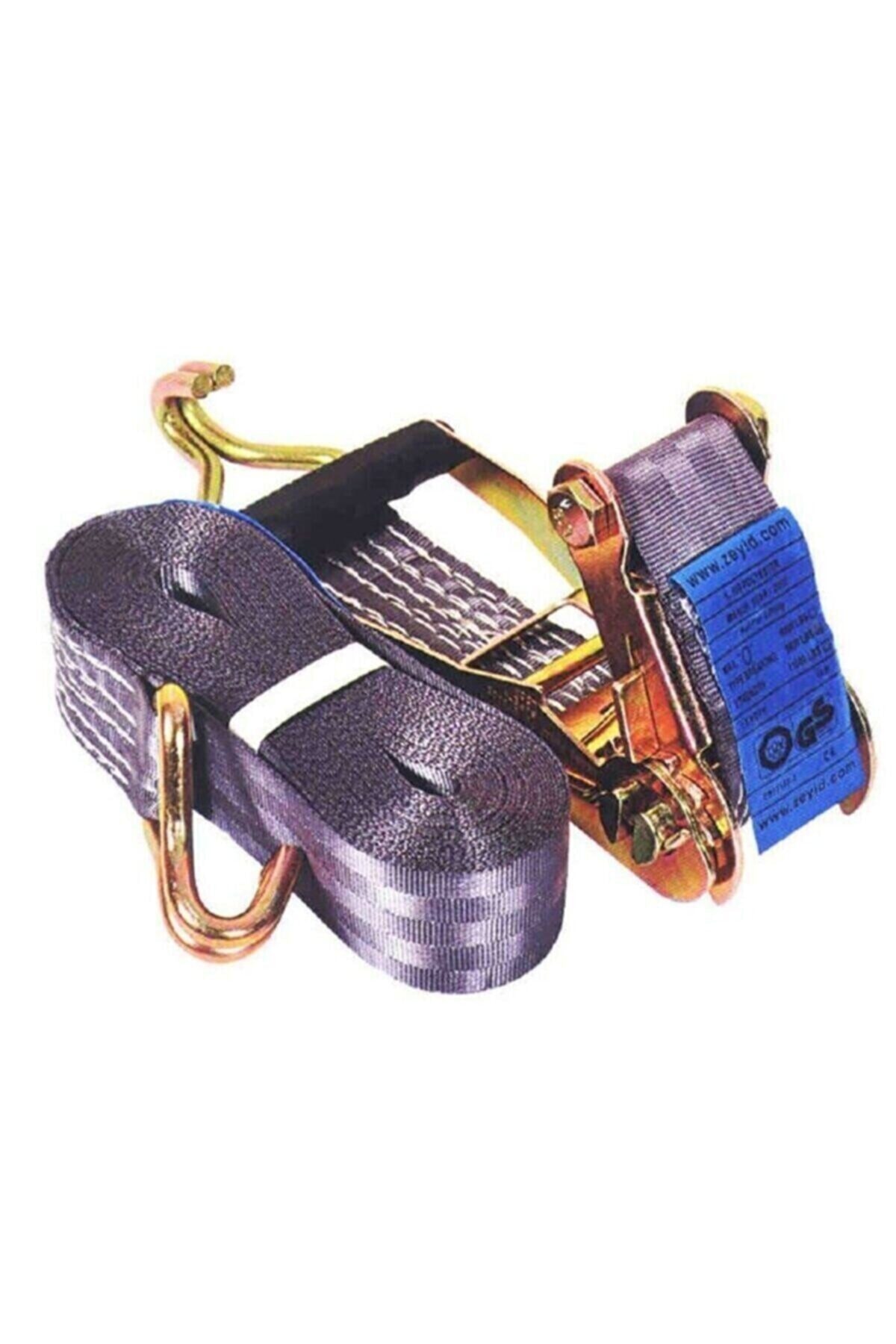 Starline Spanzet Yük Gerdirme Halatı 10 Metre Polyester Cırcırlı Oto Yük Bandı Gırgırlı