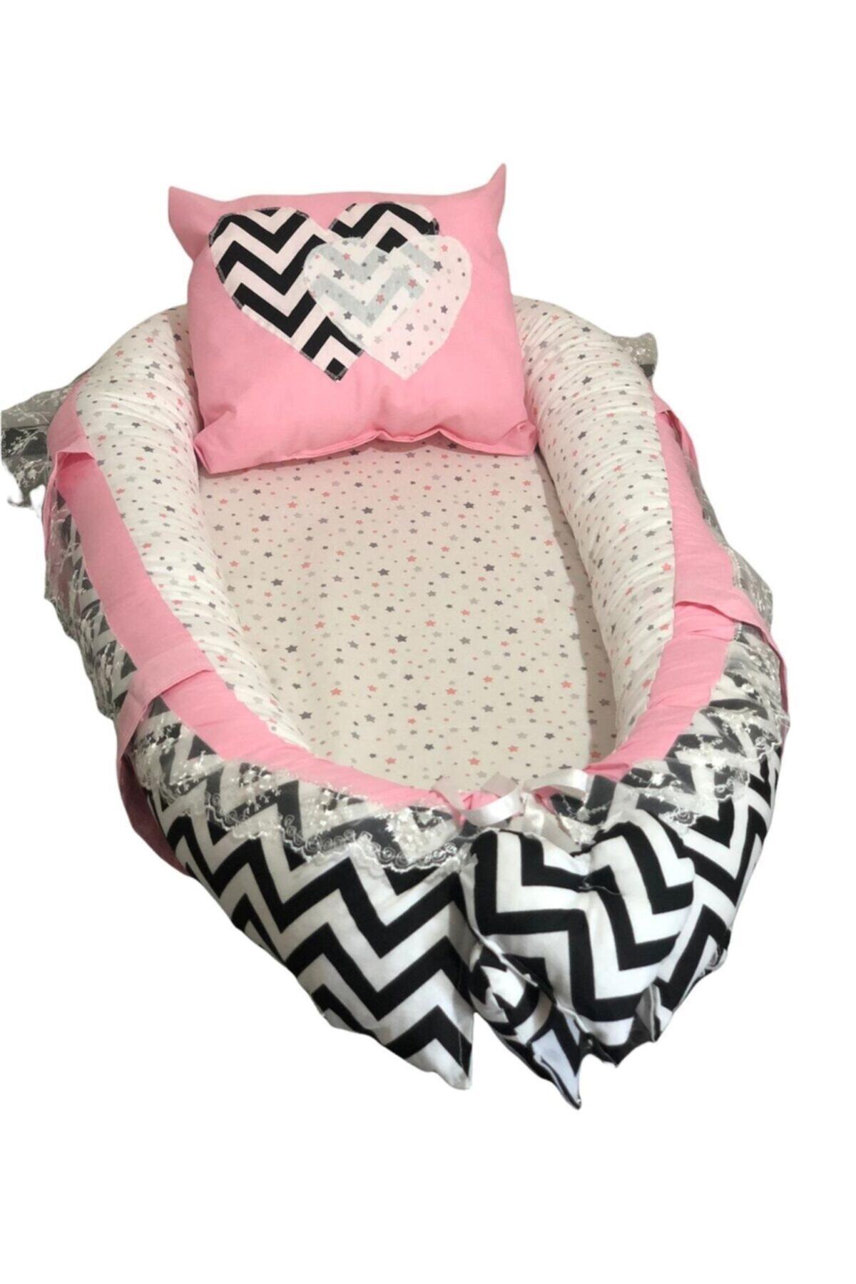 BABYNESTSOFFİCİAL Babynest Bebek Yuvası Anne Yanı Yatağı Ve Yastık