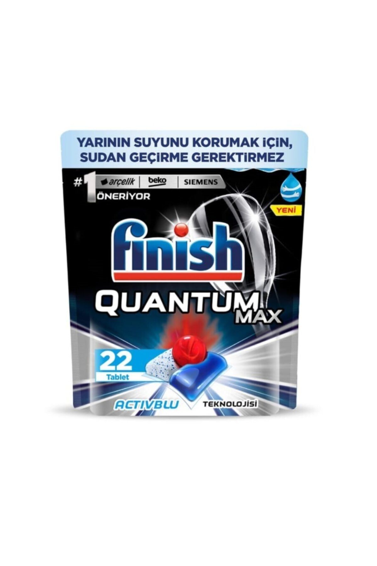 Finish Quantum Max Bulaşık Makinesi Deterjanı 22 Kapsül