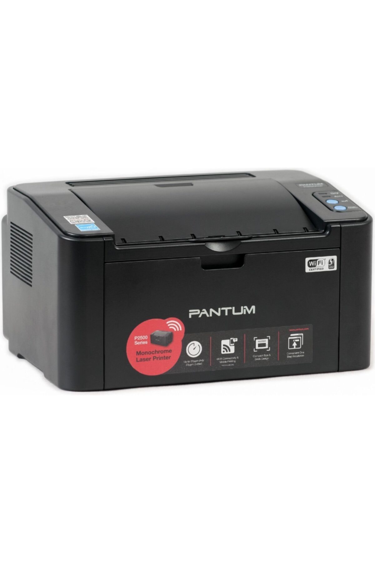 DTS Teknoloji Pantum P2500w Wifi Mono Lazer Yazıcı Tam Dolu Toner