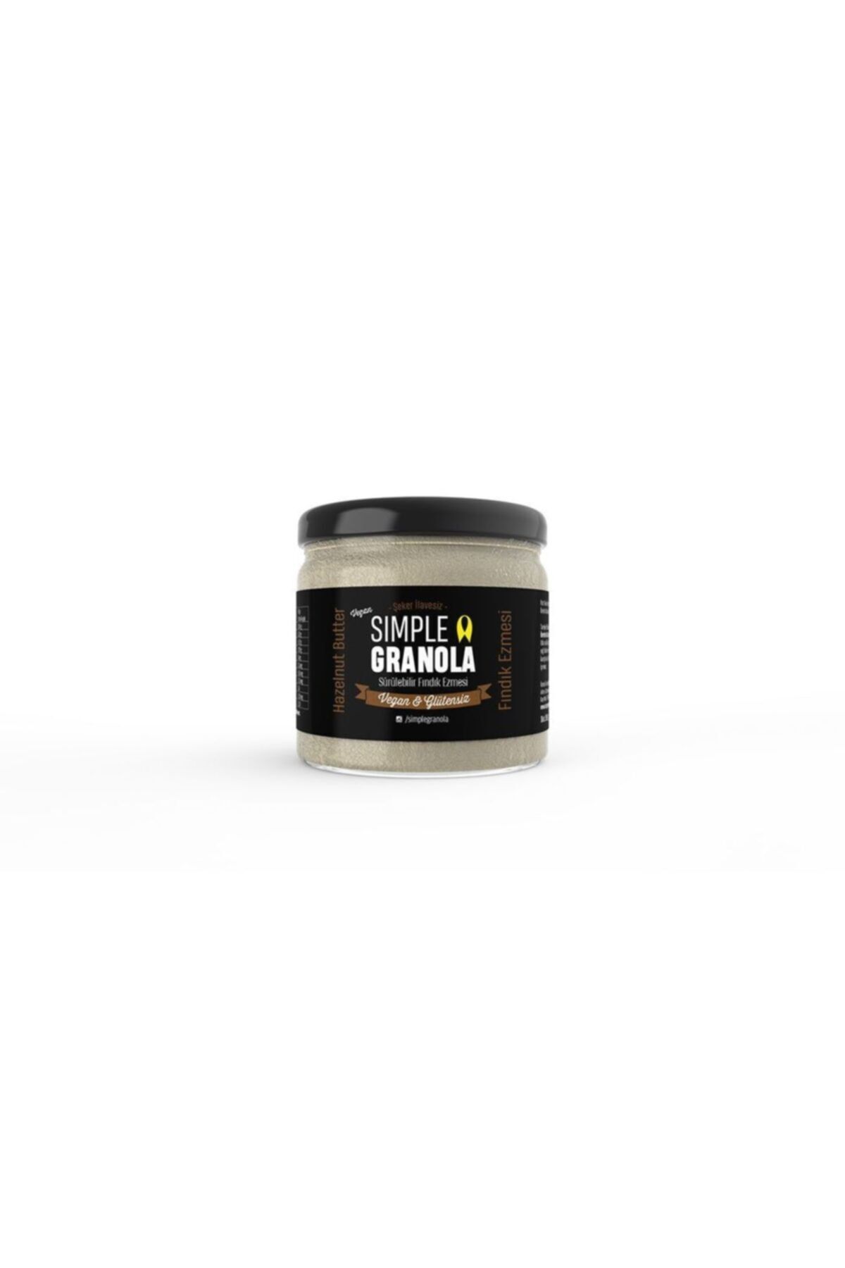 Simple Granola Şekersiz Katkısız Fındık Ezmesi 35 Gr.