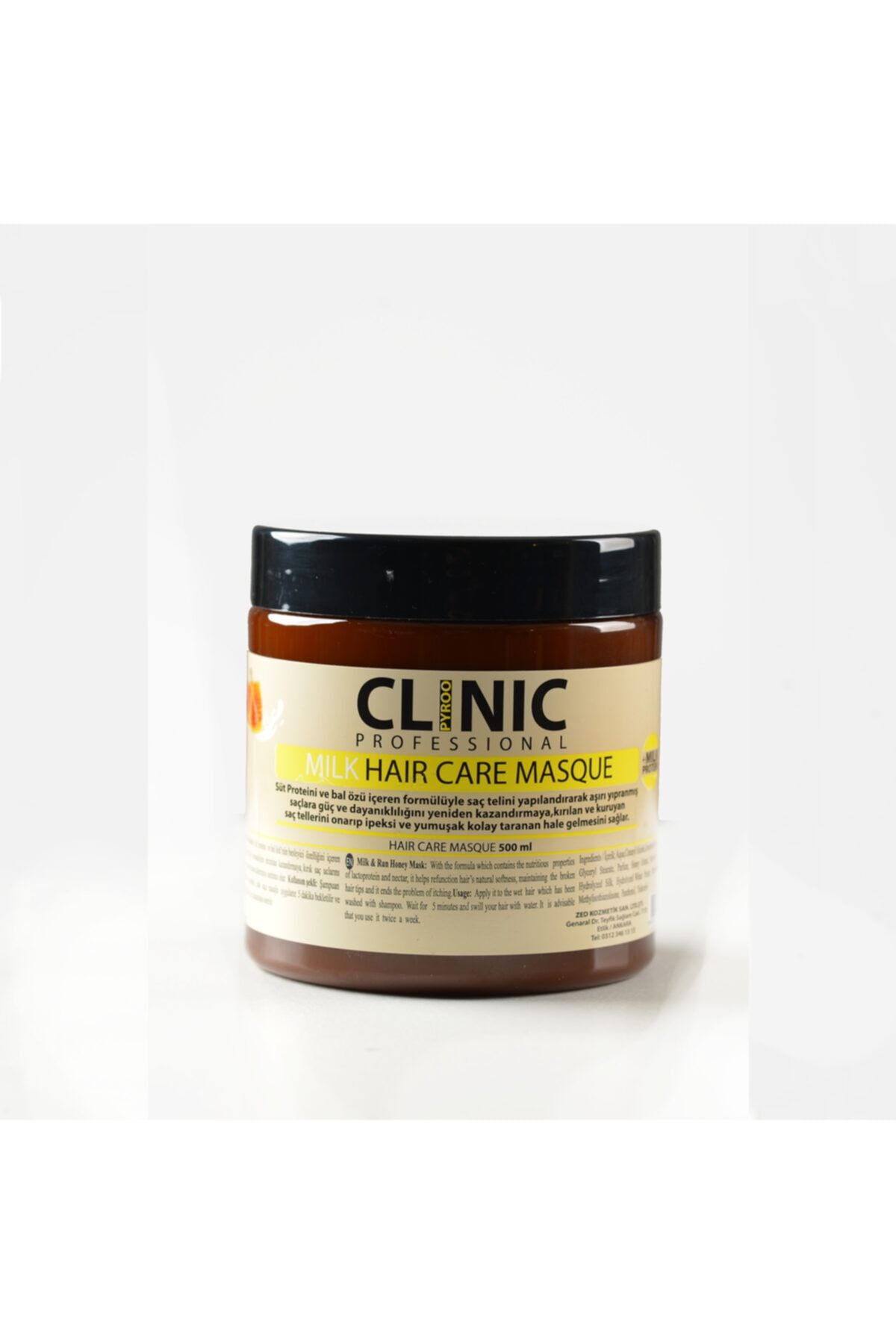 CLINIC PROFESSIONAL Milk Honey Bakım Maskesi 500 ml