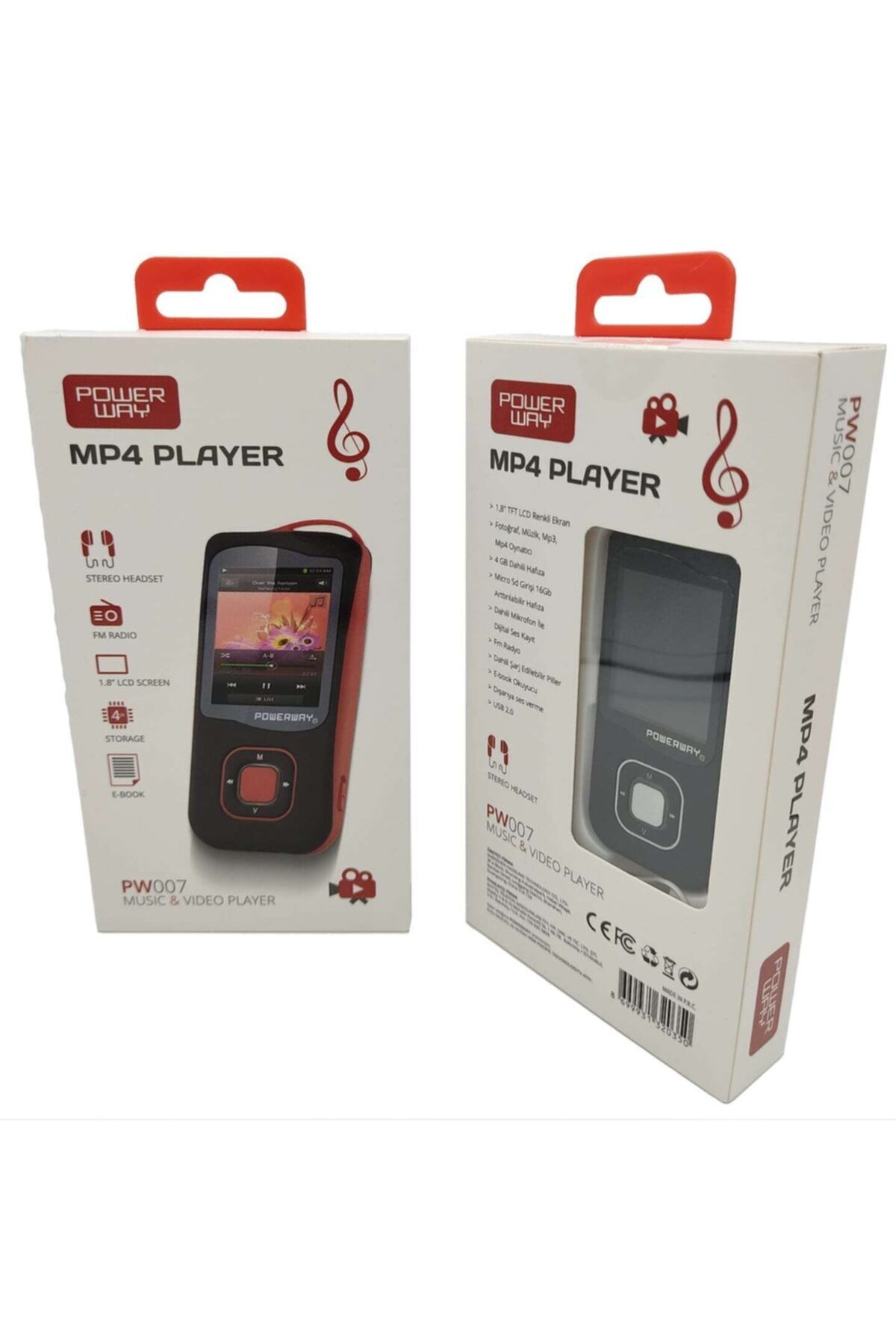 HESAPLIJET 4 Gb Mp4 Player Powerway Pw007