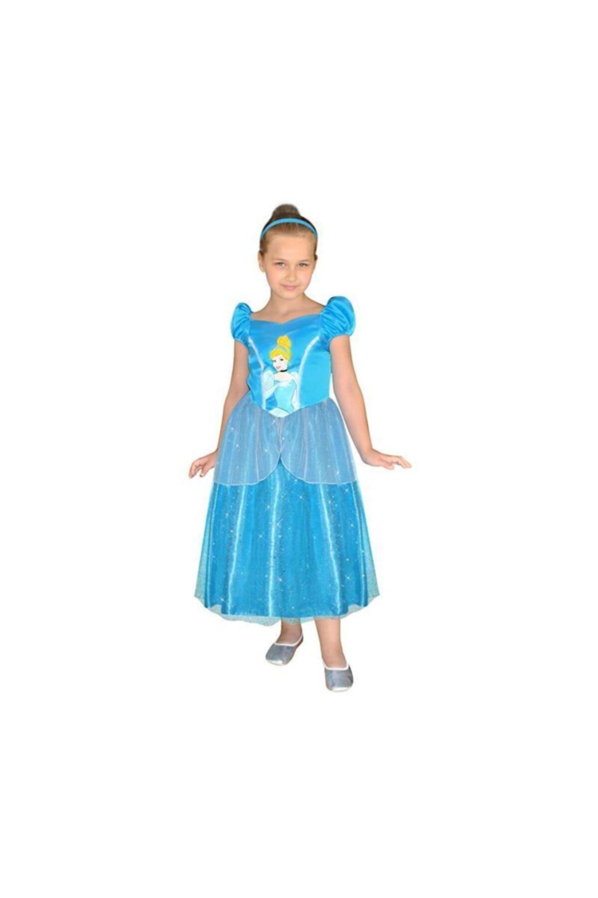 Sindirella Disney Pırıltılı Çocuk Kostüm