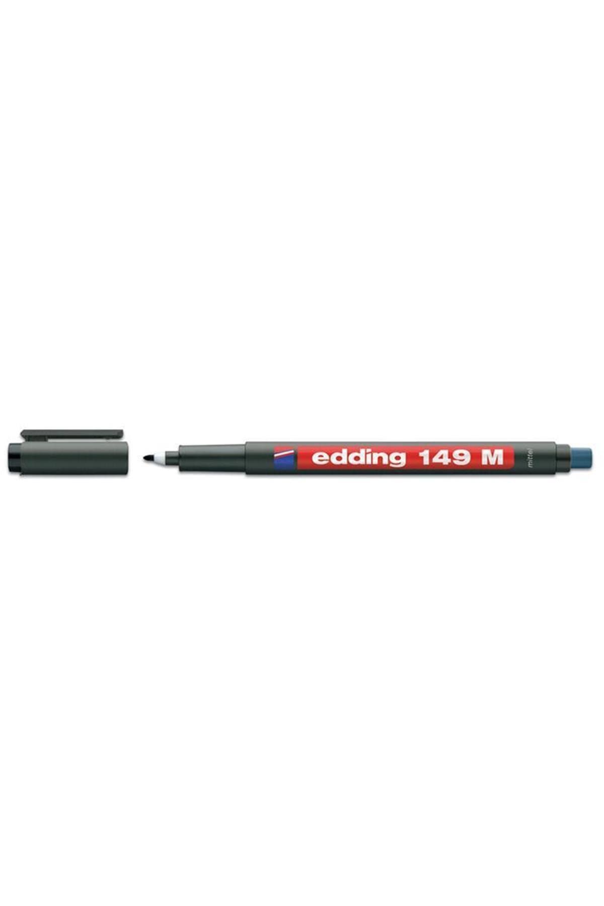 Edding 149 M Mavi Permanent Kalem Silgili